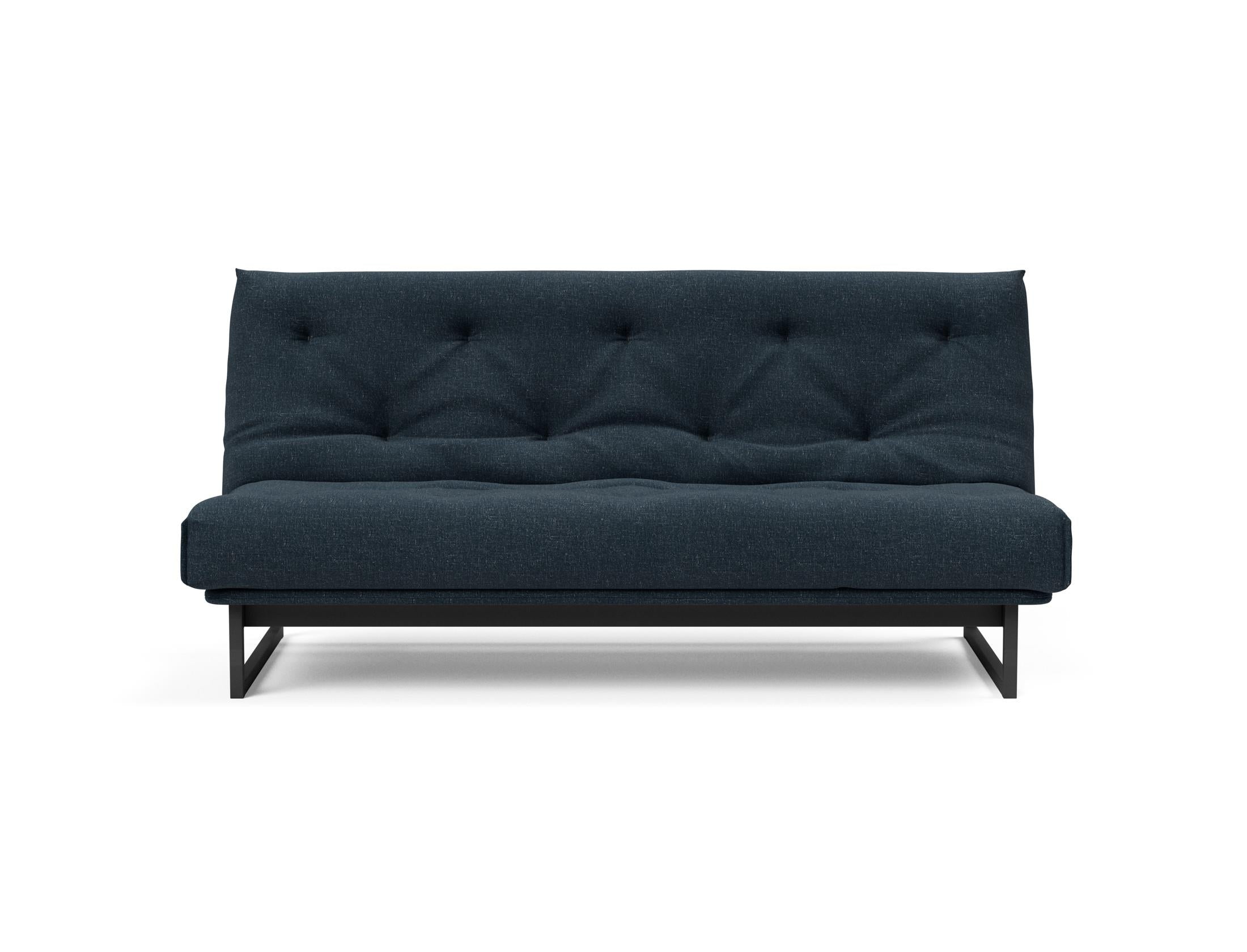 Fraction 140 Bettsofa Nordic: Stilvolles Sofa mit Soft Spring Bezug. Ideal für entspannte Stunden und als komfortable Schlaflösung.
