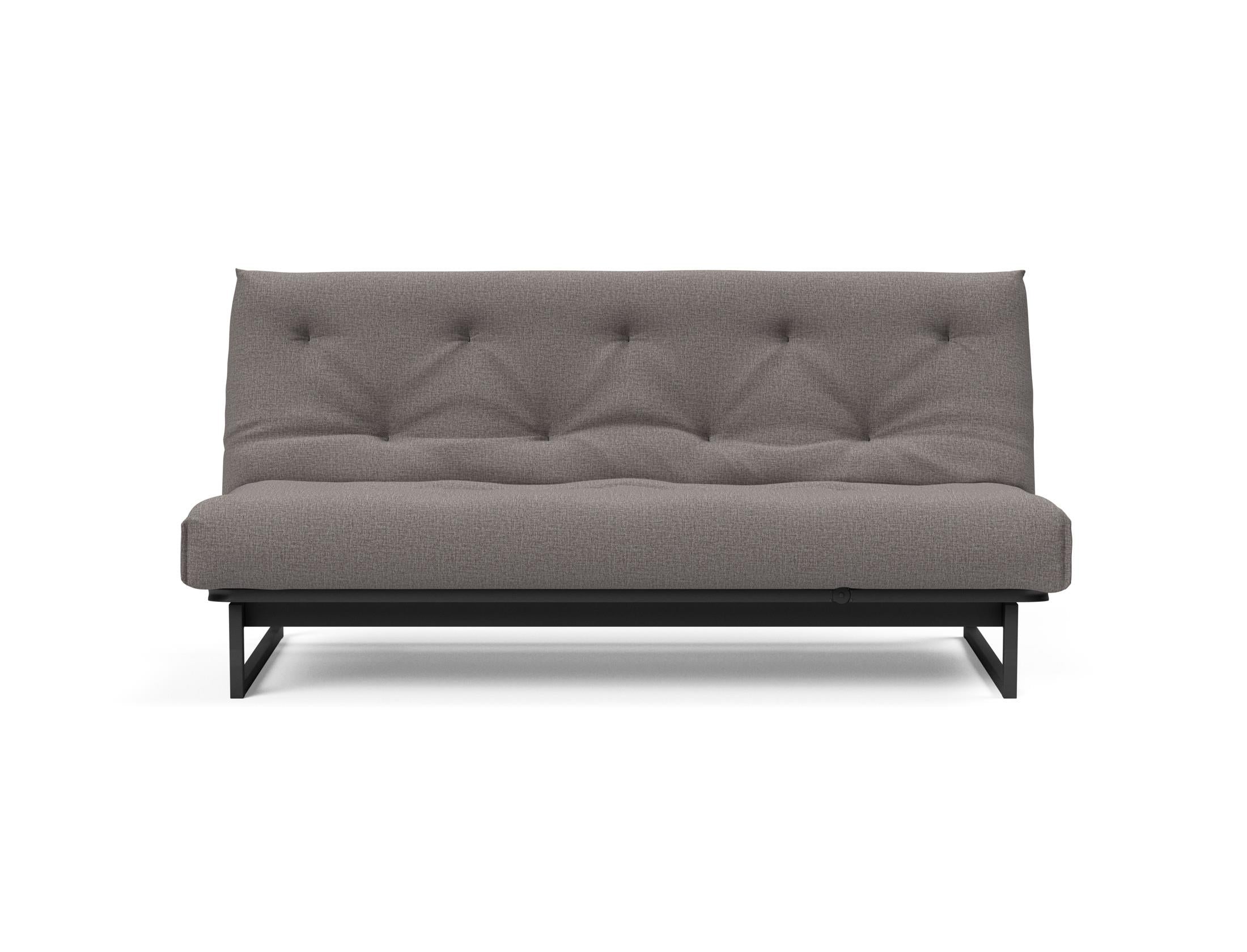 Fraction 140 Bettsofa Nordic Soft Spring: elegantes skandinavisches Design, ideal für kleine Räume, vereint Komfort und Funktionalität für erholsame Nächte.