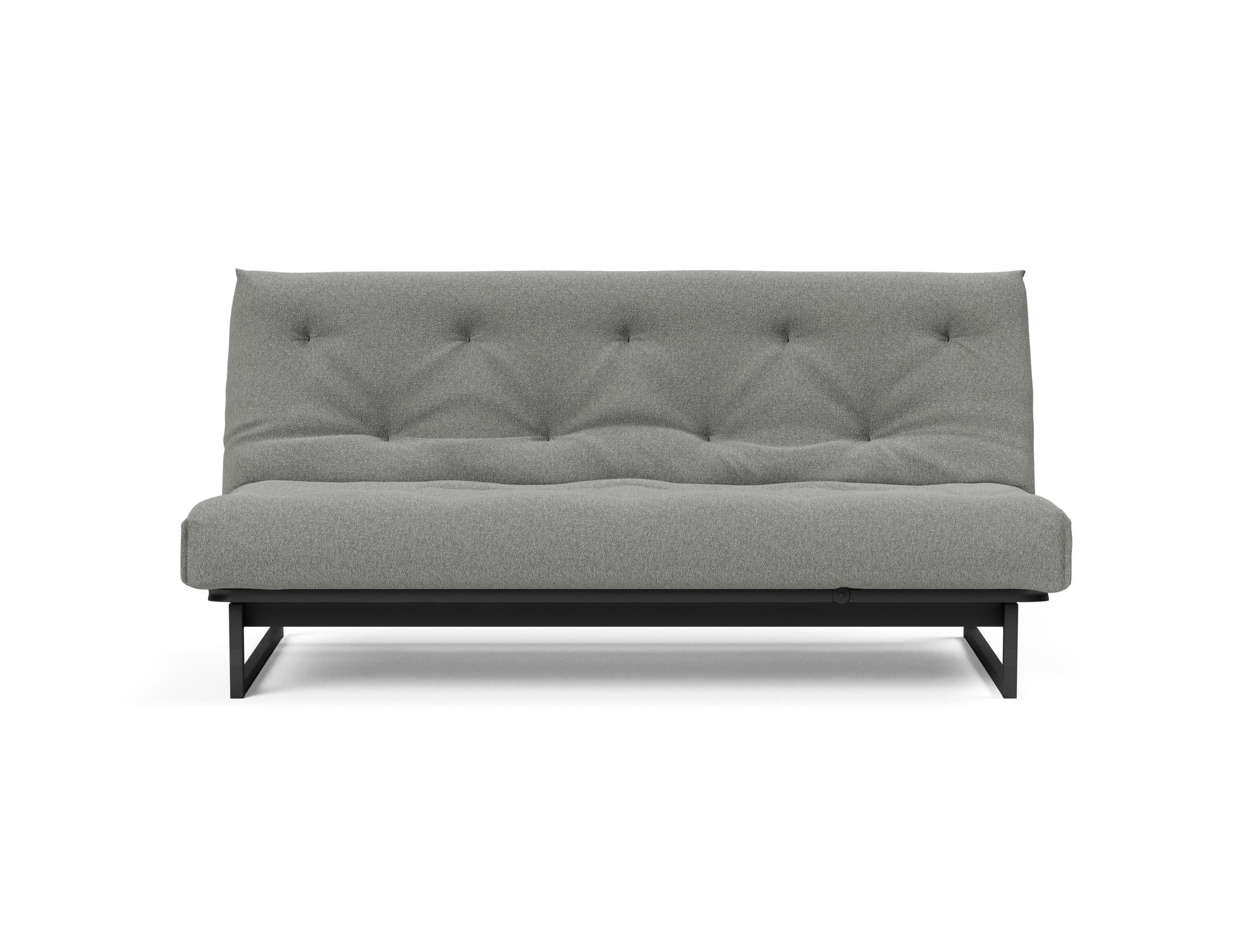 Modernes Fraction 140 Bettsofa von Innovation Living, perfekt für kompakte Wohnräume, vereint skandinavische Eleganz mit optimalem Komfort.