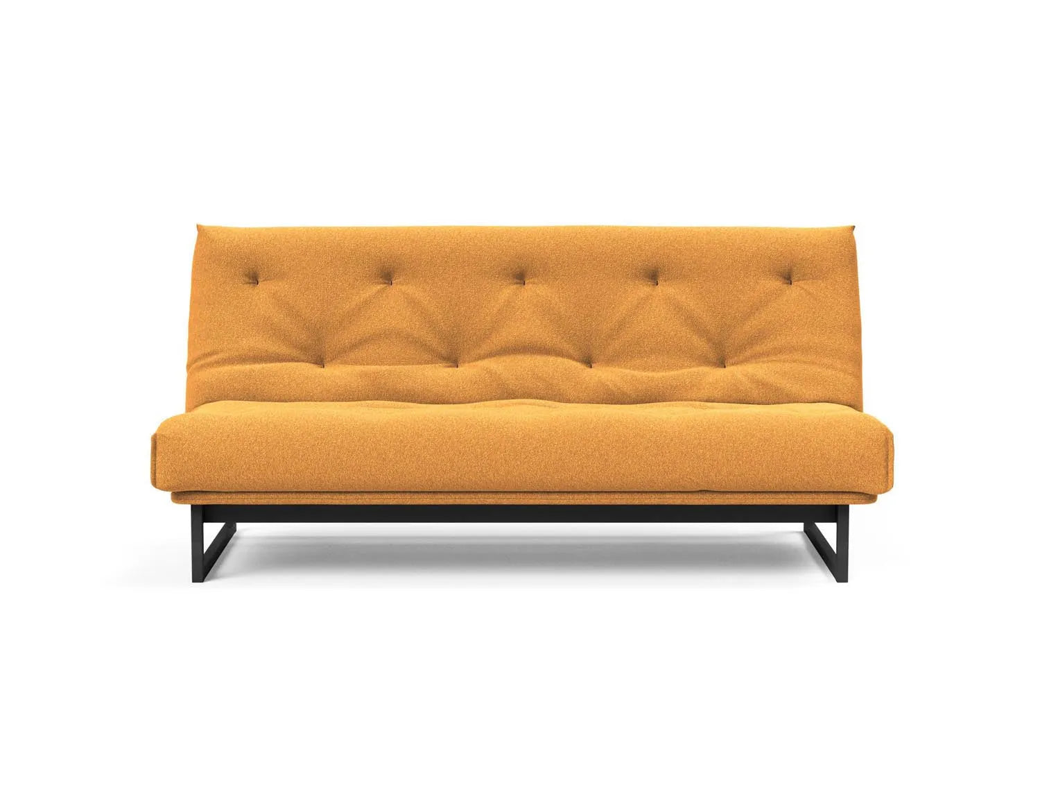 Fraction 140 Bettsofa Nordic Soft Spring: modernes skandinavisches Sofa, perfekt für kompakte Wohnräume, bietet stilvollen Komfort und praktische Schlaflösung.