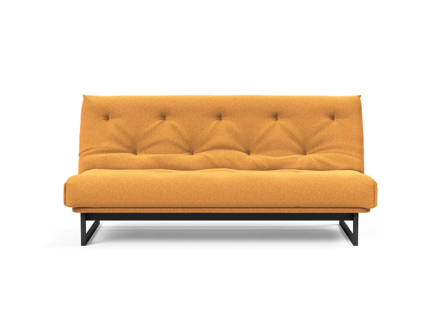 Modernes Fraction 140 Bettsofa von Innovation Living, perfekt für kompakte Wohnräume, vereint skandinavische Eleganz mit optimalem Komfort.