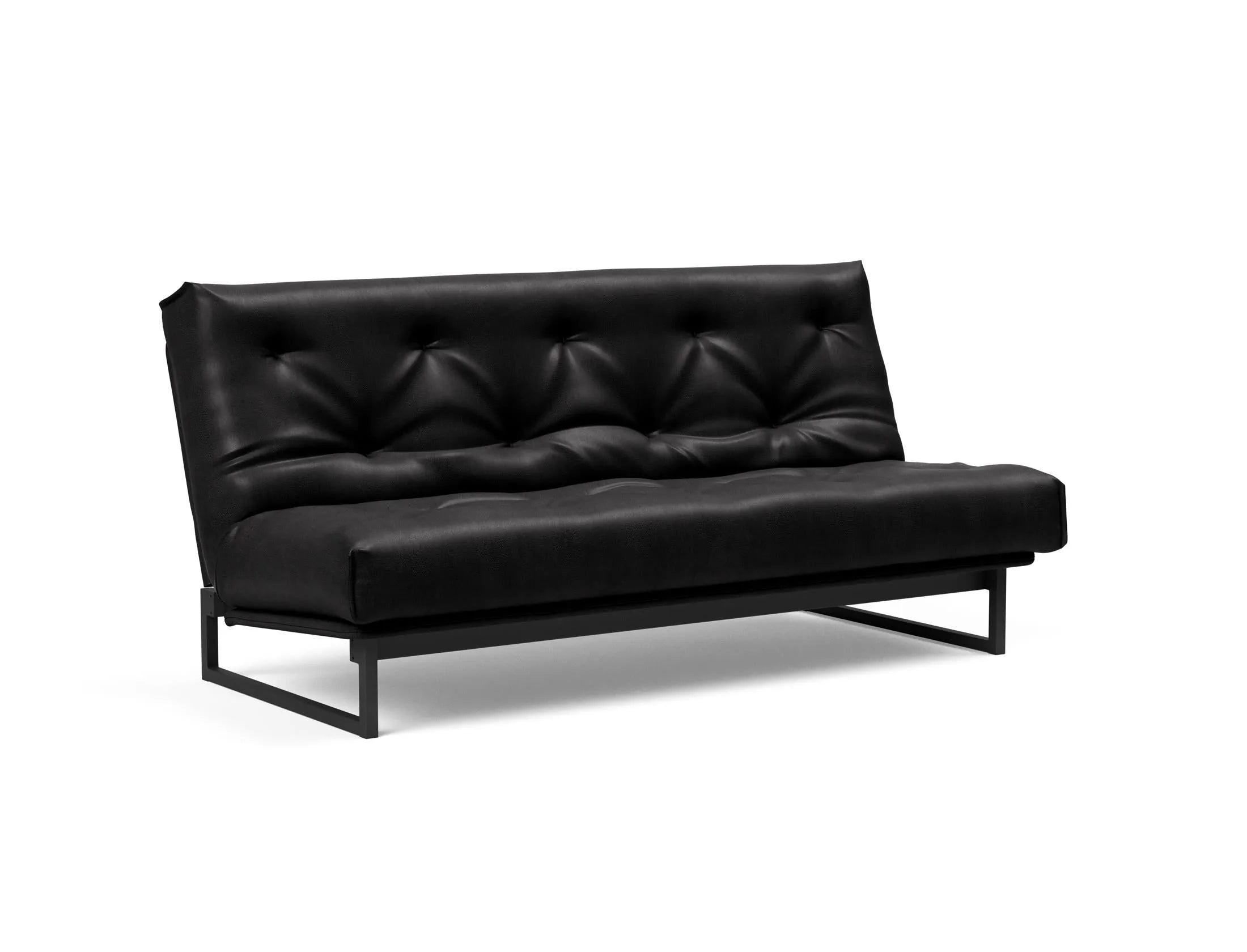 Fraction 140 Bettsofa Nordic: Stilvolles Sofa mit Soft Spring Bezug. Ideal für entspannte Stunden und als komfortable Schlaflösung.