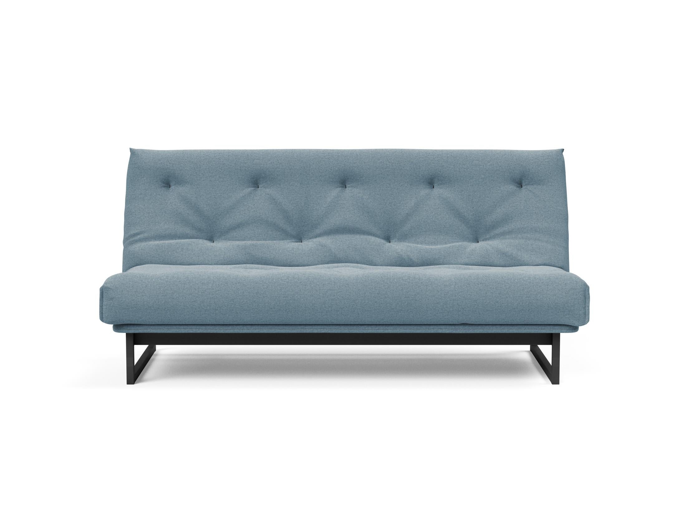 Fraction 140 Bettsofa Nordic: Elegantes Design mit Soft Spring Bezug. Perfekt für gemütliche Abende und als praktische Schlafgelegenheit.