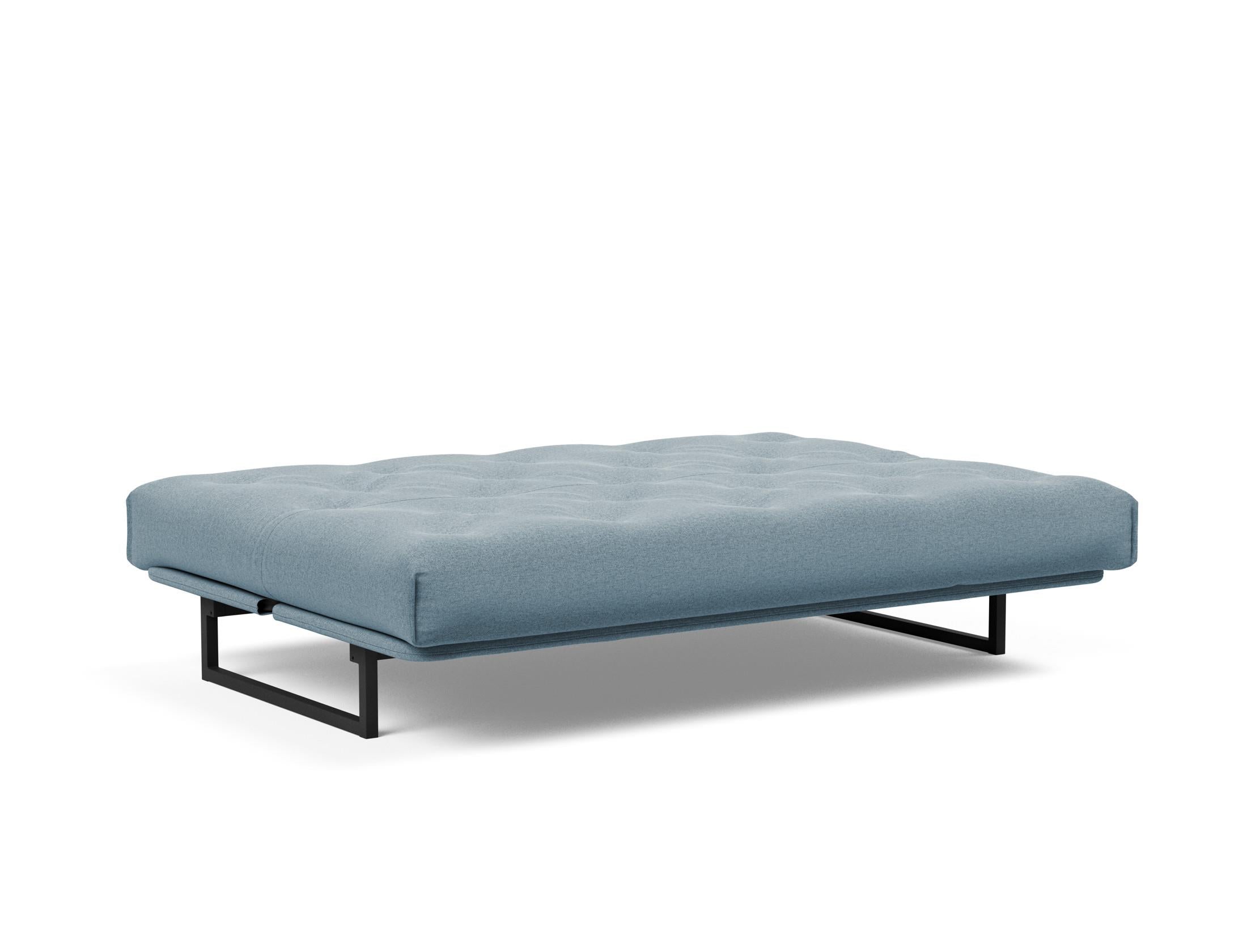 Fraction 140 Bettsofa Nordic: Stilvolles Sofa mit Soft Spring Bezug. Ideal für entspannte Stunden und als komfortable Schlaflösung.
