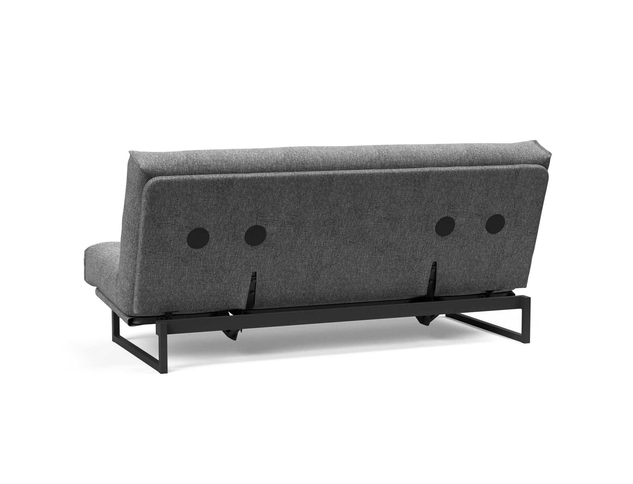 Fraction 140 Bettsofa Nordic: Elegantes Design mit Soft Spring Bezug. Perfekt für gemütliche Abende und als praktische Schlafgelegenheit.