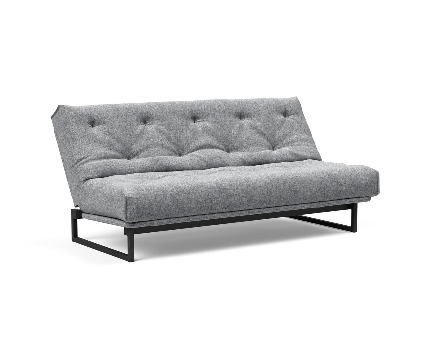 Fraction 140 Bettsofa Nordic: Stilvolles Sofa mit Soft Spring Bezug. Ideal für entspannte Stunden und als komfortable Schlaflösung.
