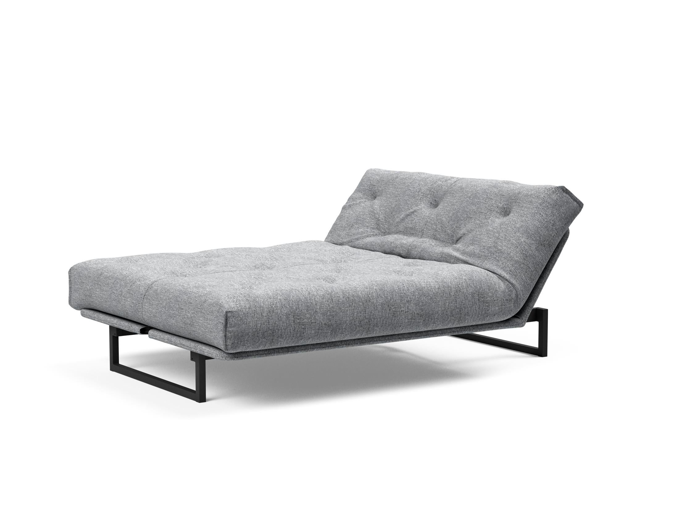 Fraction 140 Bettsofa Nordic: Elegantes Design mit Soft Spring Bezug. Perfekt für gemütliche Abende und als praktische Schlafgelegenheit.