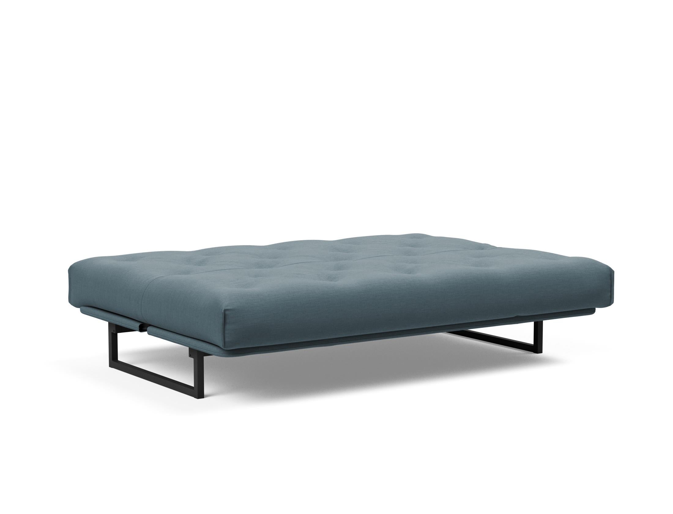 Fraction 140 Bettsofa Nordic: Stilvolles Sofa mit Soft Spring Bezug. Ideal für entspannte Stunden und als komfortable Schlaflösung.