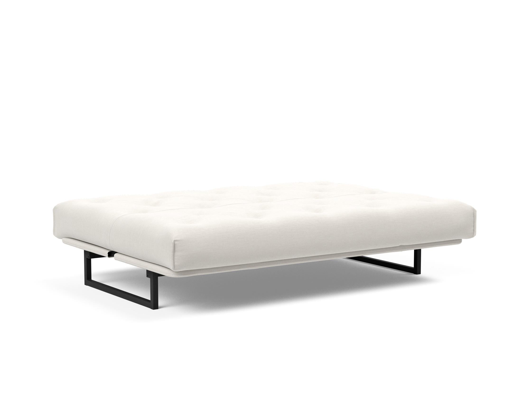 Fraction 140 Bettsofa Nordic: Stilvolles Sofa mit Soft Spring Bezug. Ideal für entspannte Stunden und als komfortable Schlaflösung.