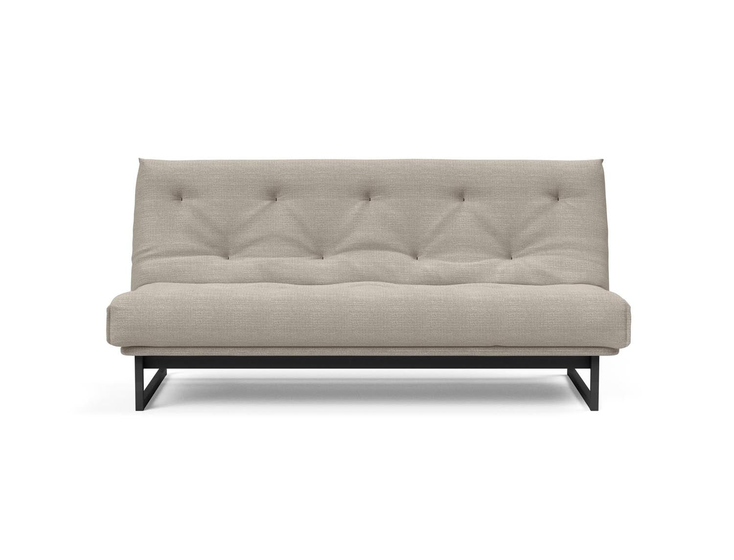 Fraction 140 Bettsofa Nordic: Elegantes Design mit Soft Spring Bezug. Perfekt für gemütliche Abende und als praktische Schlafgelegenheit.