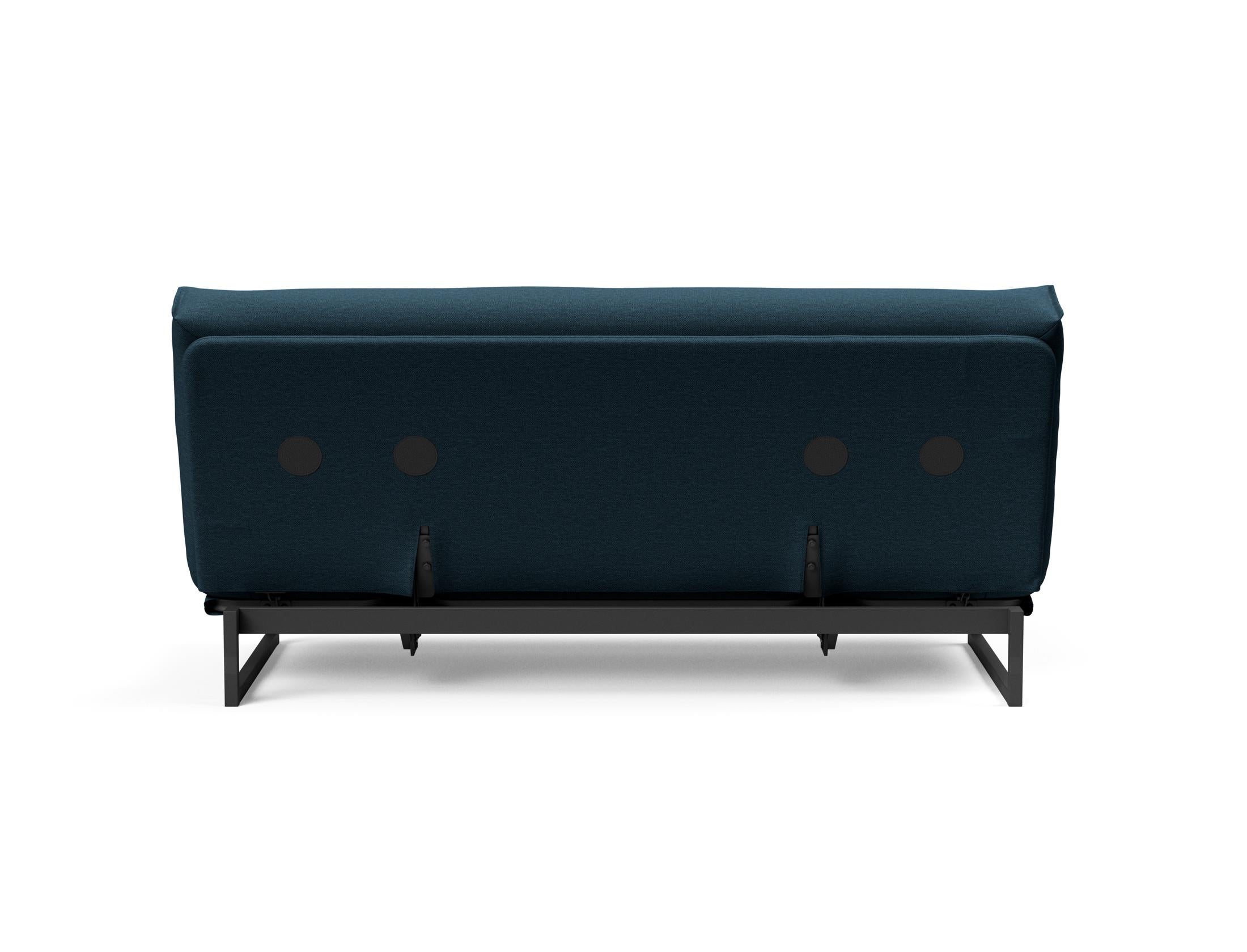 Fraction 140 Bettsofa Nordic: Stilvolles Sofa mit Soft Spring Bezug. Ideal für entspannte Stunden und als komfortable Schlaflösung.