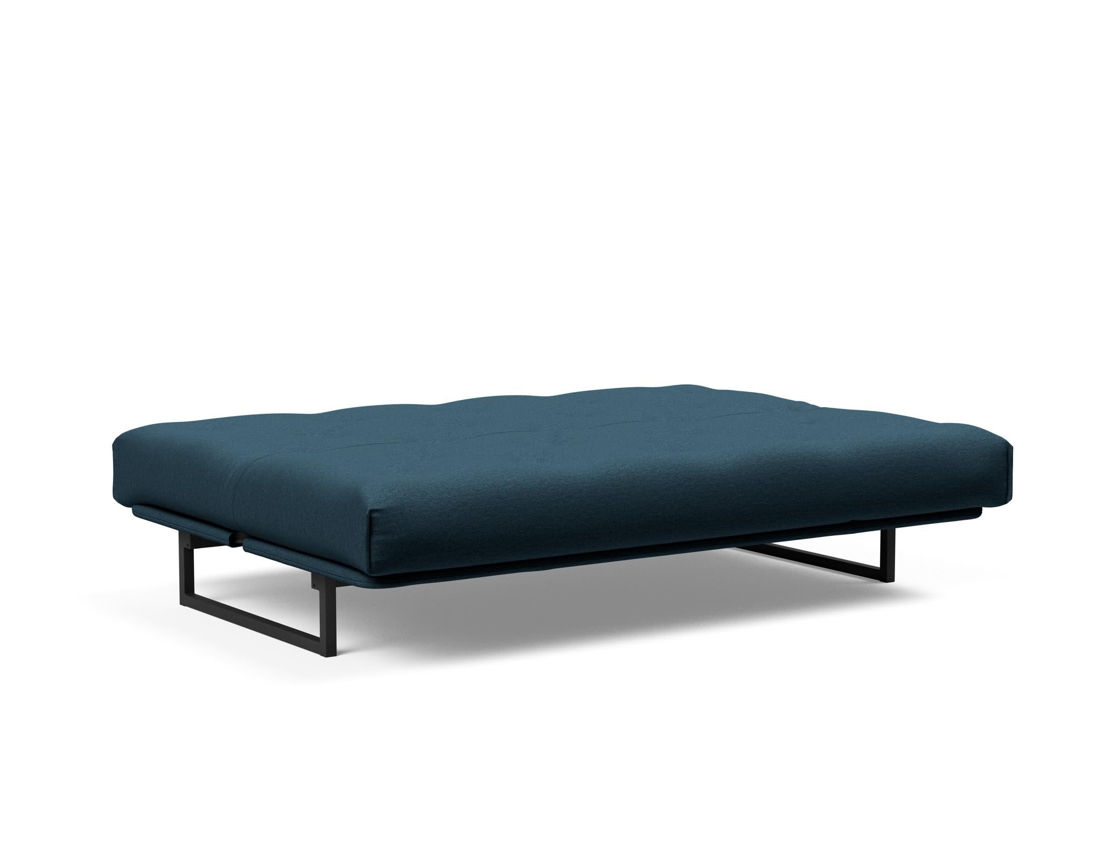 Fraction 140 Bettsofa Nordic: Stilvolles Sofa mit Soft Spring Bezug. Ideal für entspannte Stunden und als komfortable Schlaflösung.