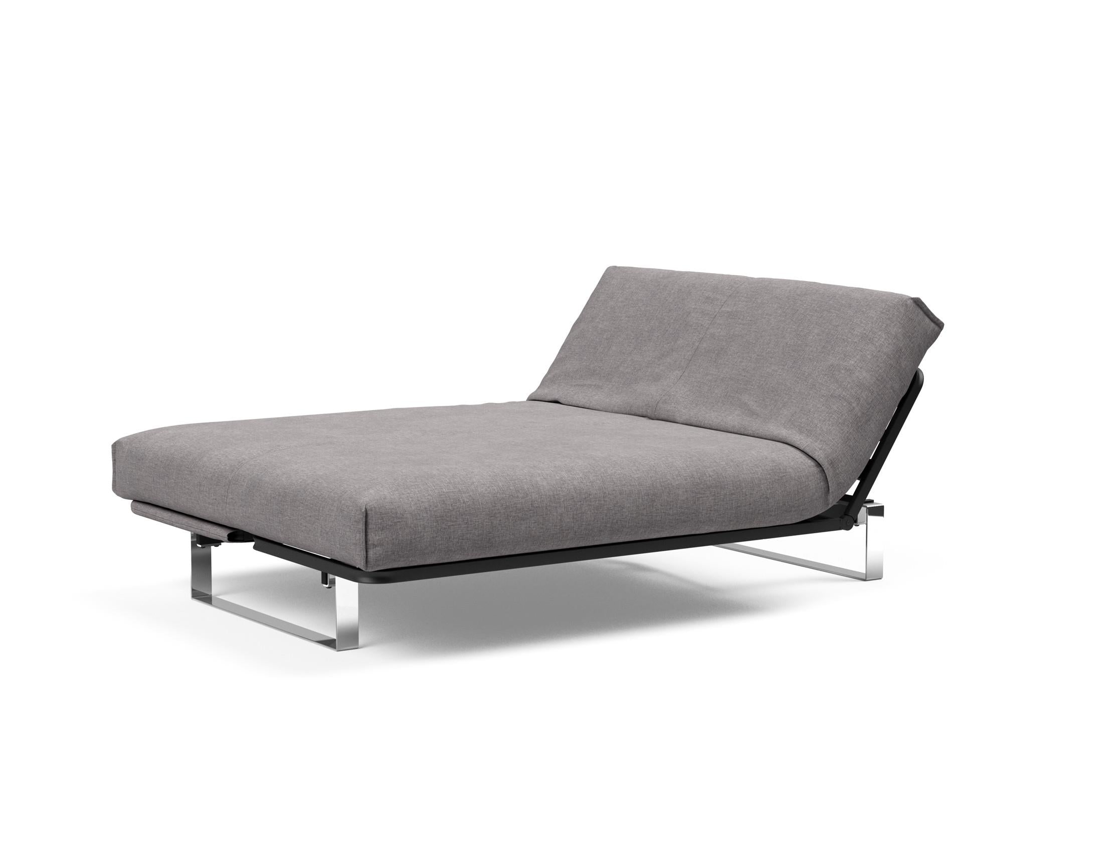 Entdecken Sie das Minimum Bettsofa 140 Nordic Cover von Innovation Living: stilvolles skandinavisches Design, komfortable Soft Spring Matratze und vielseitige Nutzung.