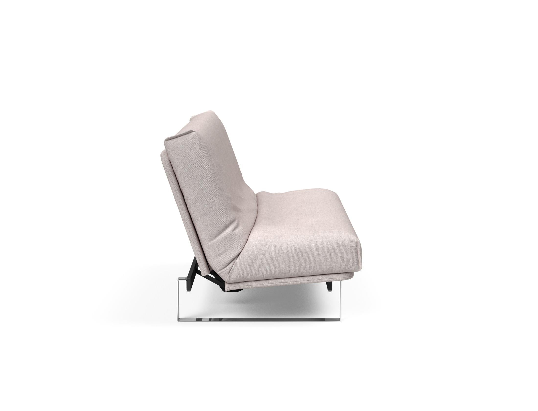 Erleben Sie das Minimum Bettsofa 140 Nordic Cover von Innovation Living – stilvoll, funktional und ideal für kleine Räume.