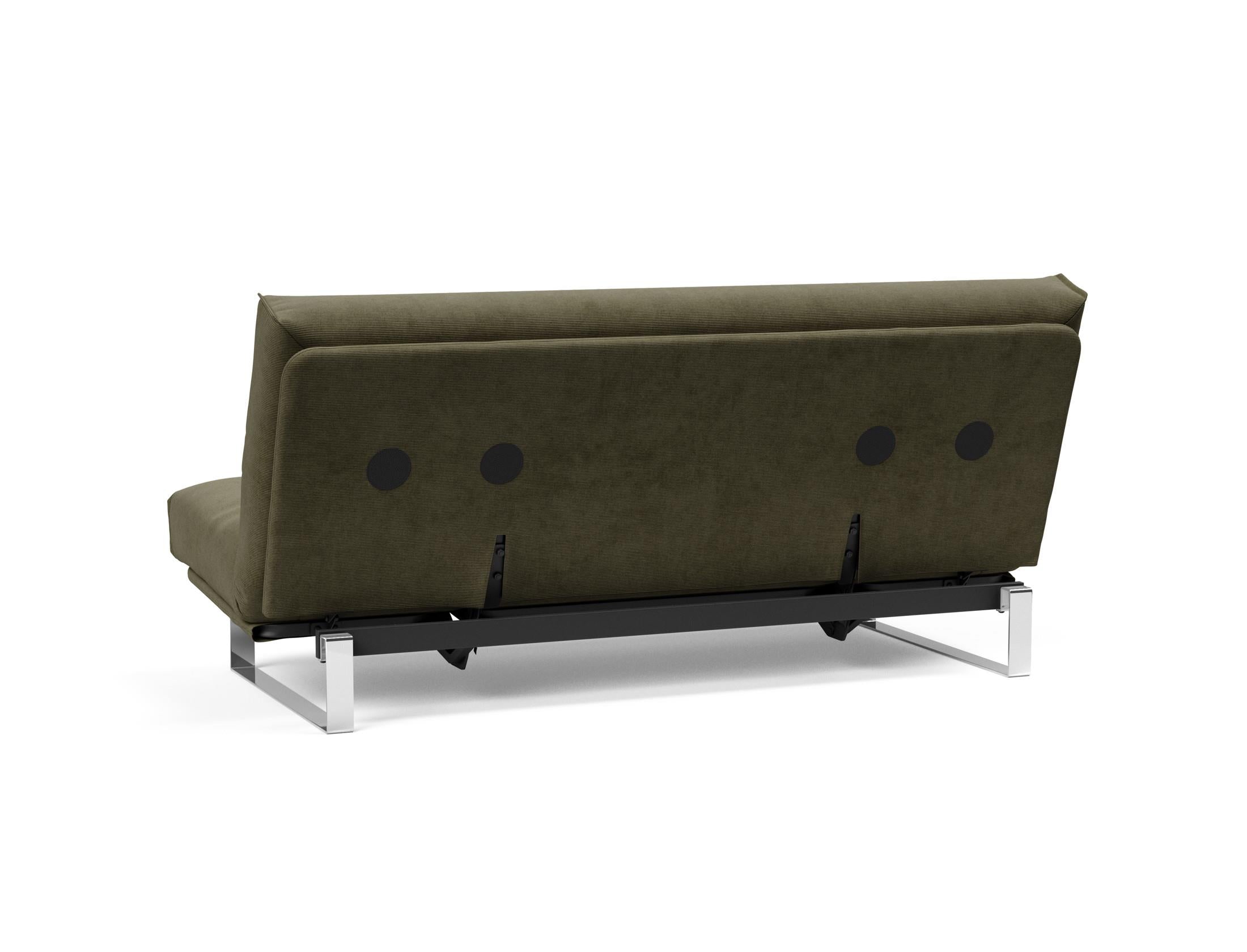 Erleben Sie das Minimum Bettsofa 140 Nordic Cover von Innovation Living – stilvoll, funktional und ideal für kleine Räume.