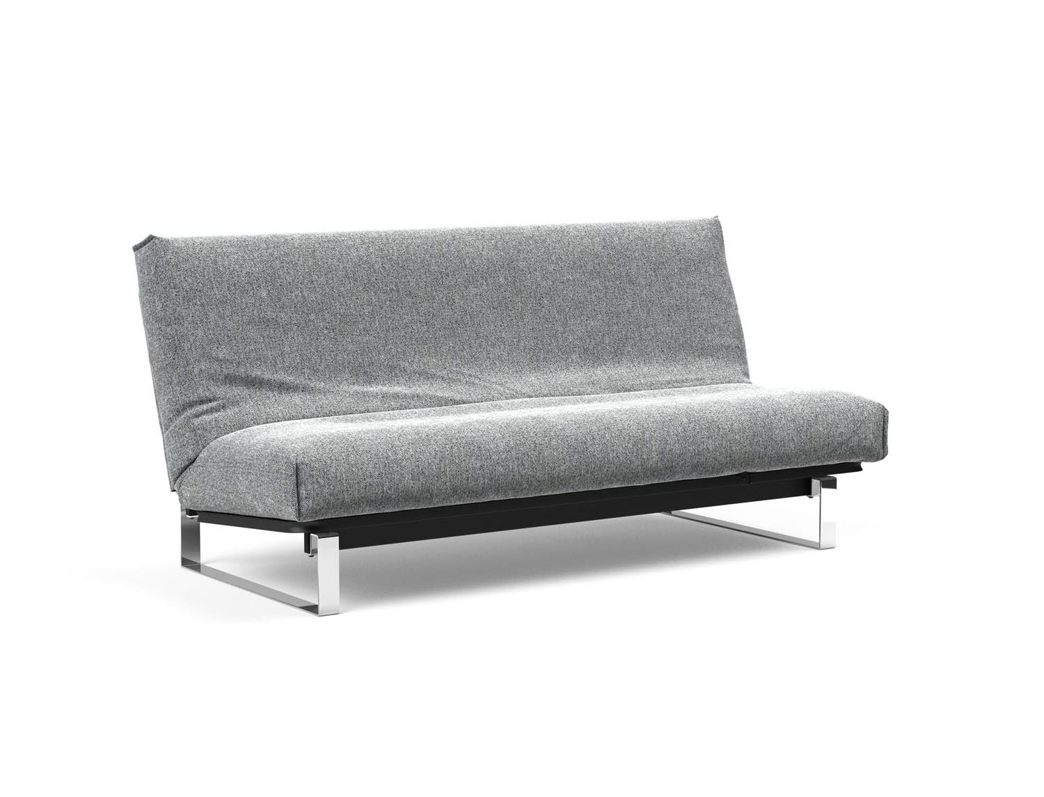Entdecken Sie das Minimum Bettsofa 140 Nordic Cover von Innovation Living: stilvolles skandinavisches Design, komfortable Soft Spring Matratze und vielseitige Nutzung.