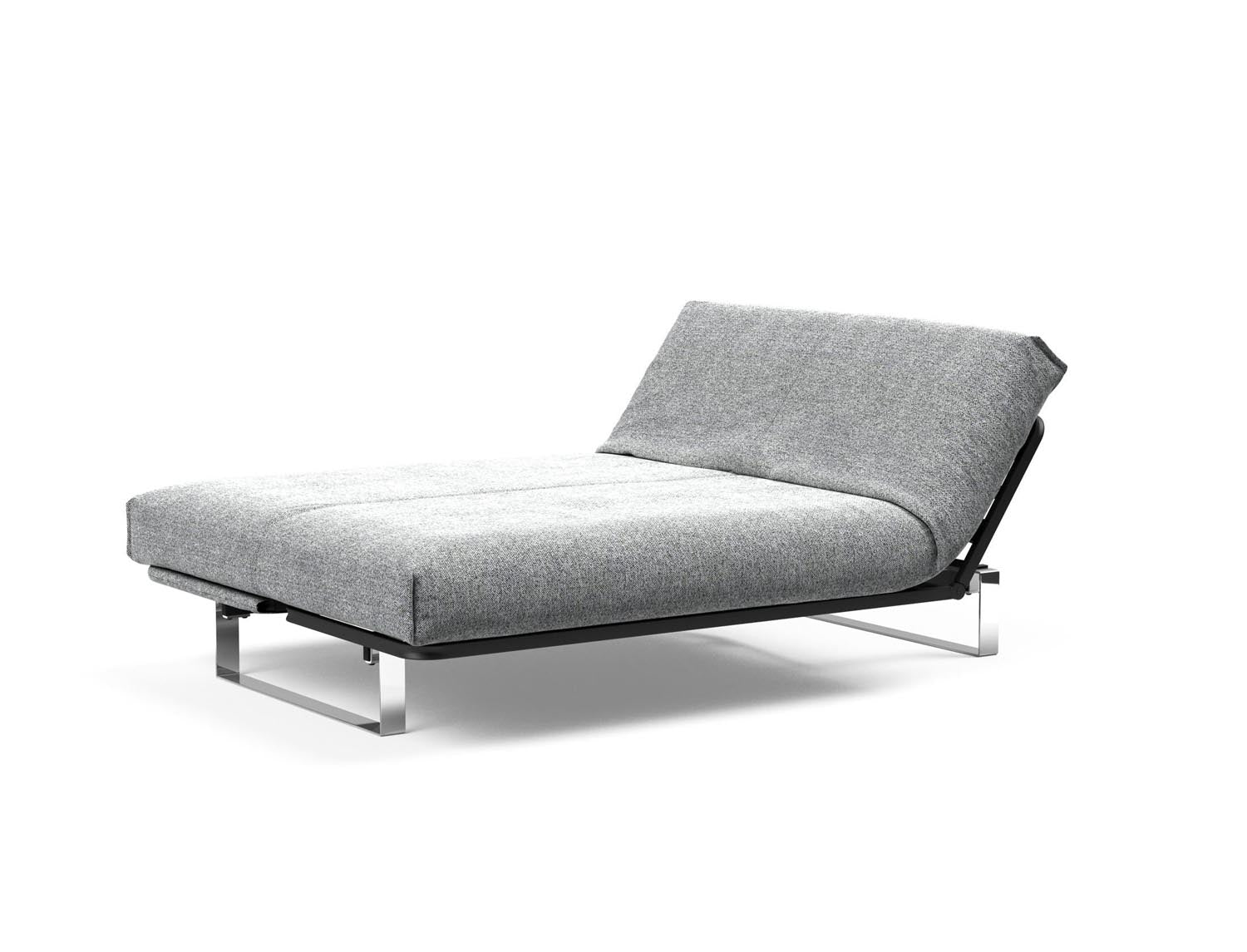 Erleben Sie das Minimum Bettsofa 140 Nordic Cover von Innovation Living: modernes skandinavisches Design, bequeme Soft Spring Matratze und multifunktionale Anwendung.