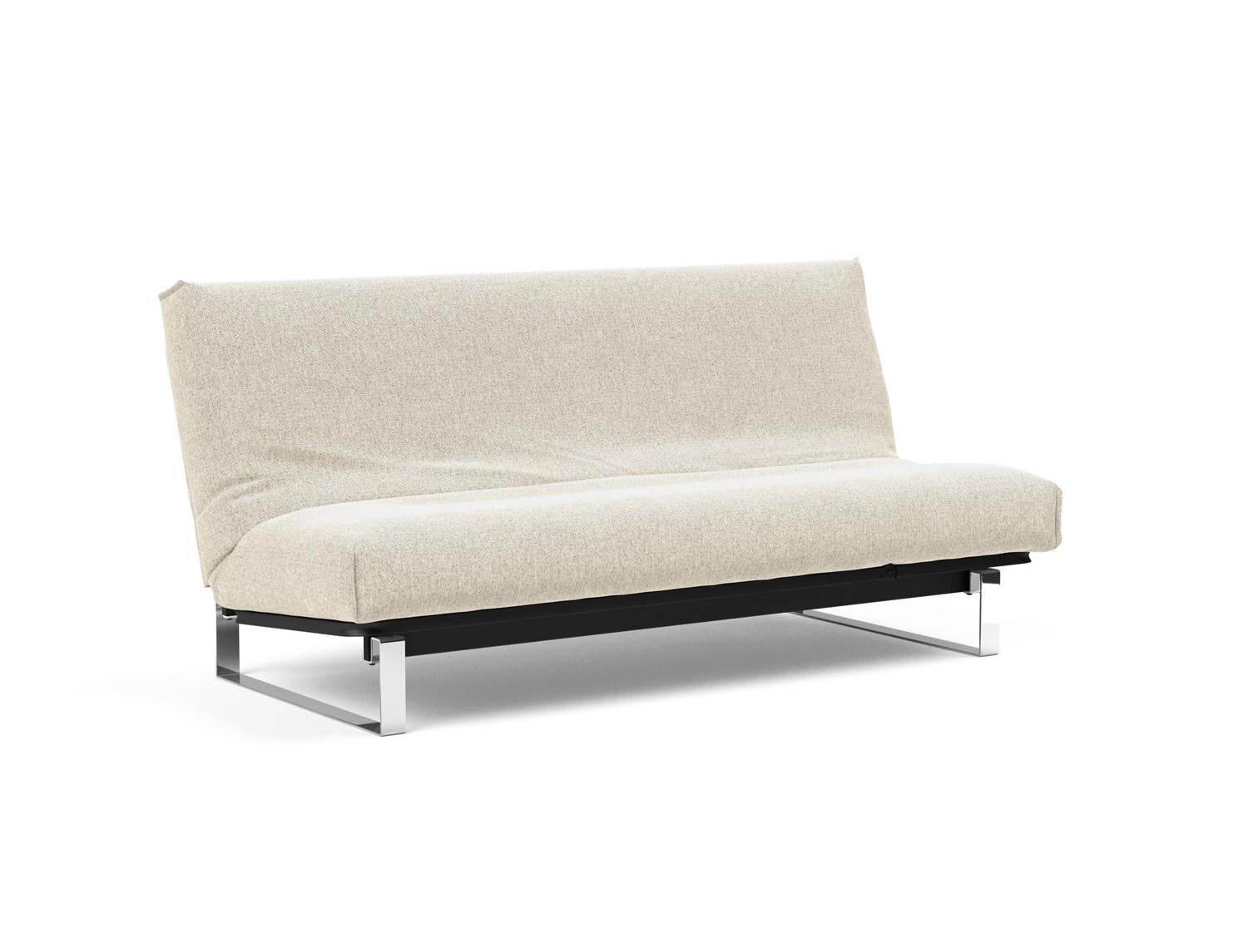 Entdecken Sie das Minimum Bettsofa 140 Nordic Cover von Innovation Living: stilvolles skandinavisches Design, komfortable Soft Spring Matratze und vielseitige Nutzungsmöglichkeiten.