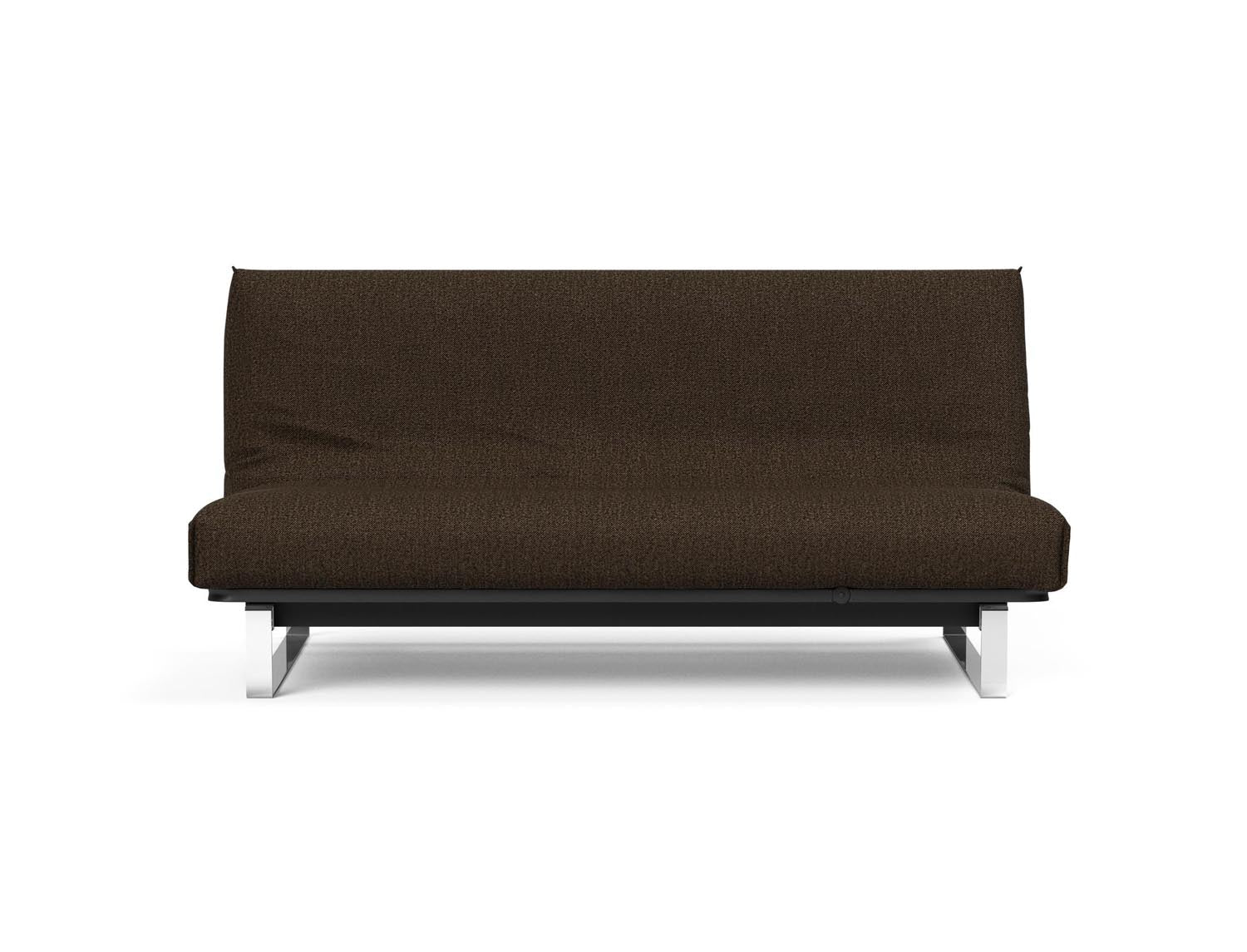 Erleben Sie das Minimum Bettsofa 140 Nordic Cover von Innovation Living: modernes skandinavisches Design, bequeme Soft Spring Matratze und flexible Einsatzmöglichkeiten.