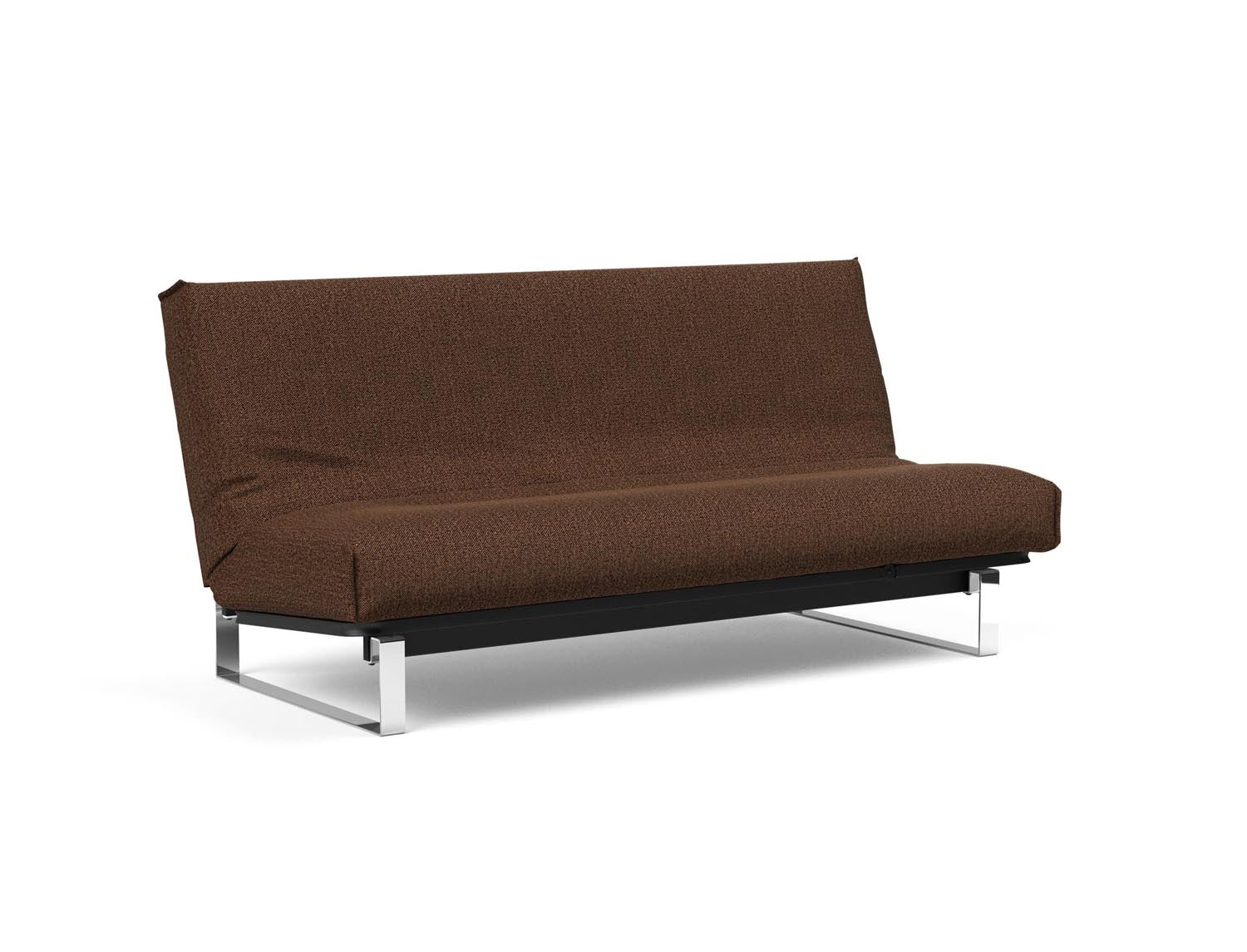 Entdecken Sie das Minimum Bettsofa 140 Nordic Cover von Innovation Living: stilvolles skandinavisches Design, komfortable Soft Spring Matratze und vielseitige Nutzungsmöglichkeiten.