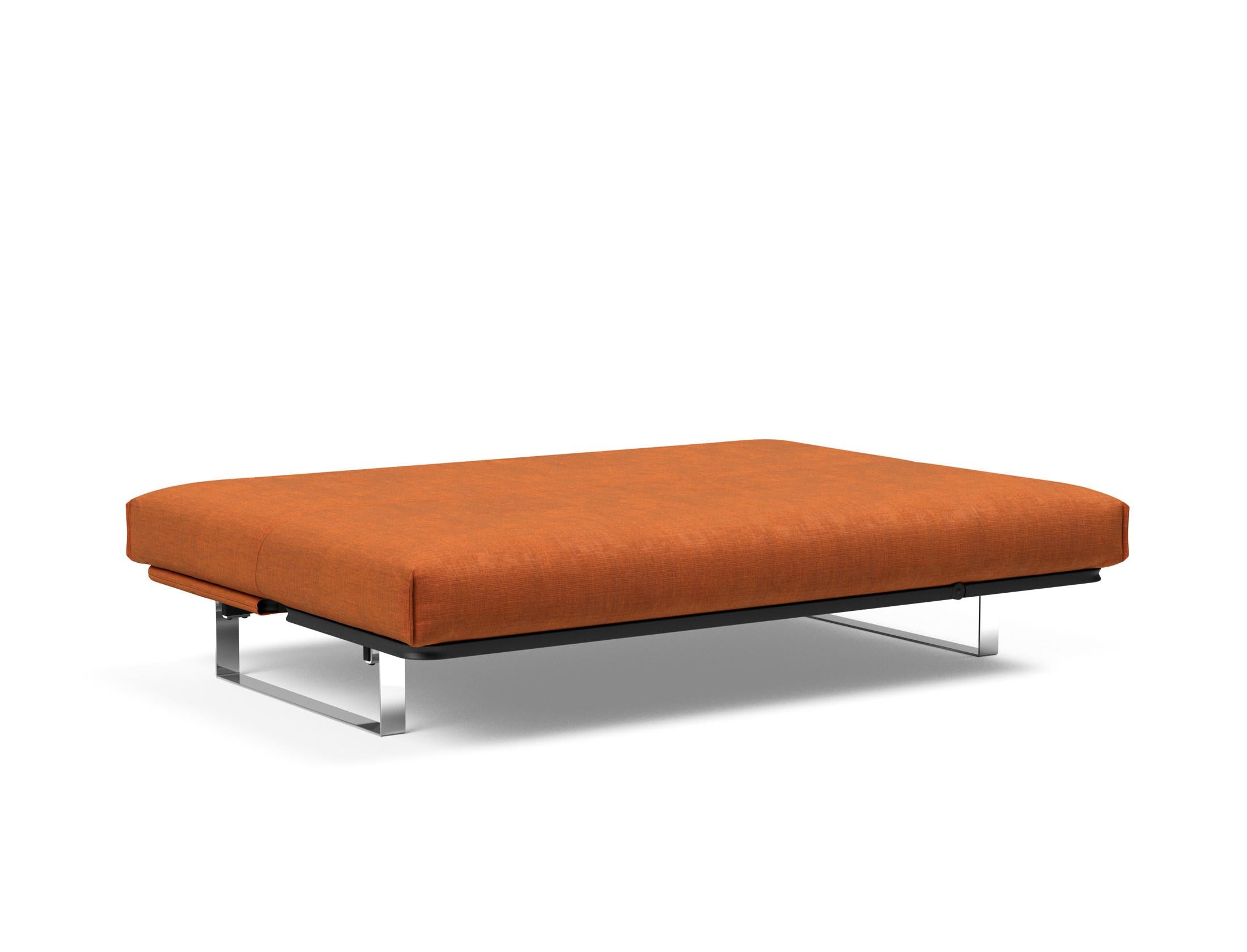 Entdecken Sie das Minimum Bettsofa 140 Nordic Cover von Innovation Living: stilvolles skandinavisches Design, komfortable Soft Spring Matratze und vielseitige Nutzung.