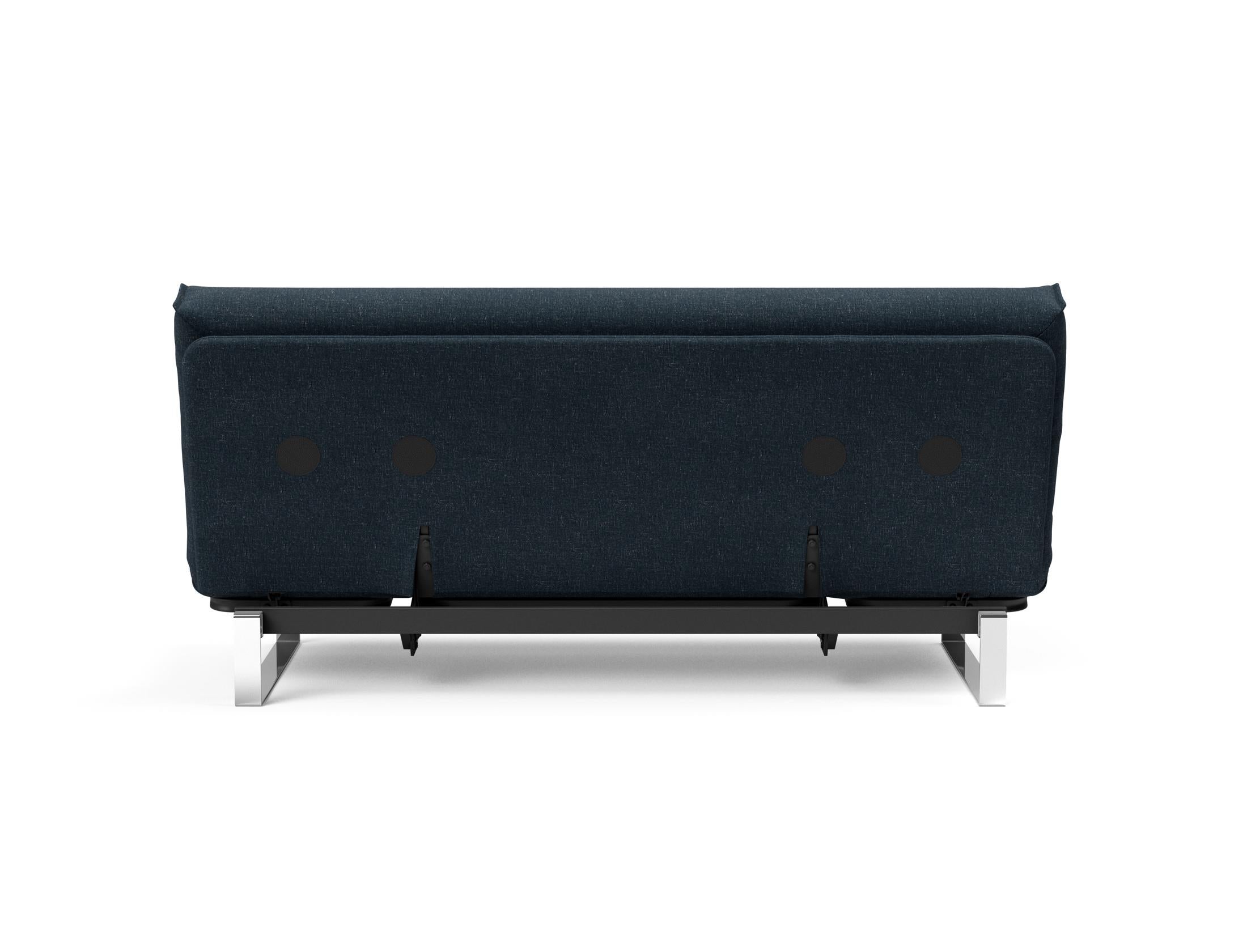 Entdecken Sie das Minimum Bettsofa 140 Nordic Cover von Innovation Living: stilvolles skandinavisches Design, komfortable Soft Spring Matratze und vielseitige Nutzungsmöglichkeiten.