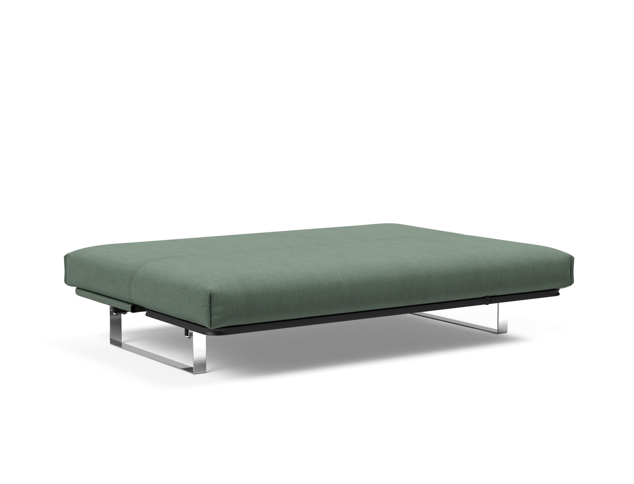 Entdecken Sie das Minimum Bettsofa 140 Nordic Cover von Innovation Living: stilvolles skandinavisches Design, komfortable Soft Spring Matratze und vielseitige Nutzung.