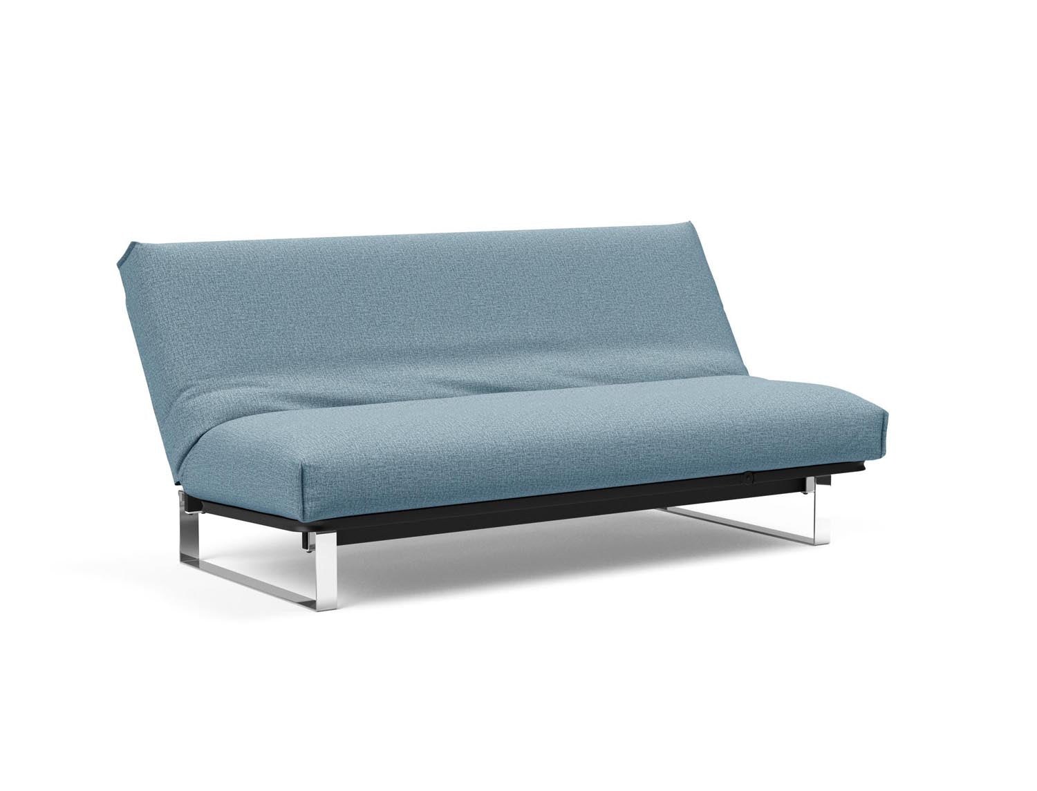 Entdecken Sie das Minimum Bettsofa 140 Nordic Cover von Innovation Living: stilvolles skandinavisches Design, komfortable Soft Spring Matratze und vielseitige Nutzungsmöglichkeiten.