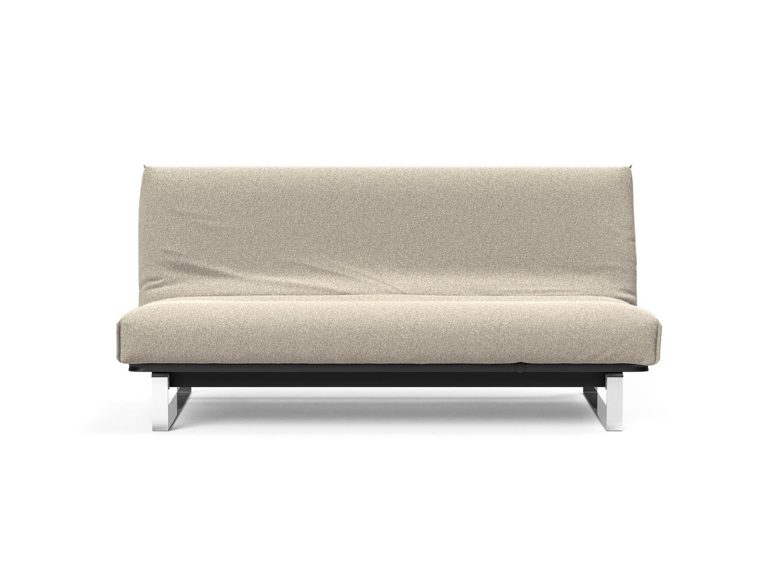 Entdecken Sie das Minimum Bettsofa 140 Nordic Cover von Innovation Living: stilvolles skandinavisches Design, komfortable Soft Spring Matratze und vielseitige Nutzung.