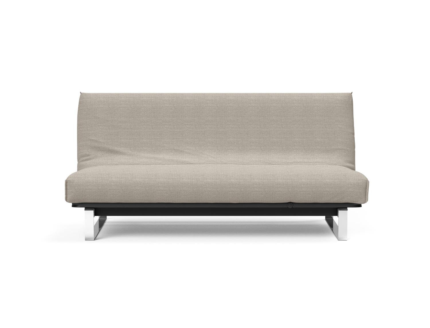 Erleben Sie das Minimum Bettsofa 140 Nordic Cover von Innovation Living: modernes skandinavisches Design, bequeme Soft Spring Matratze und multifunktionale Anwendung.