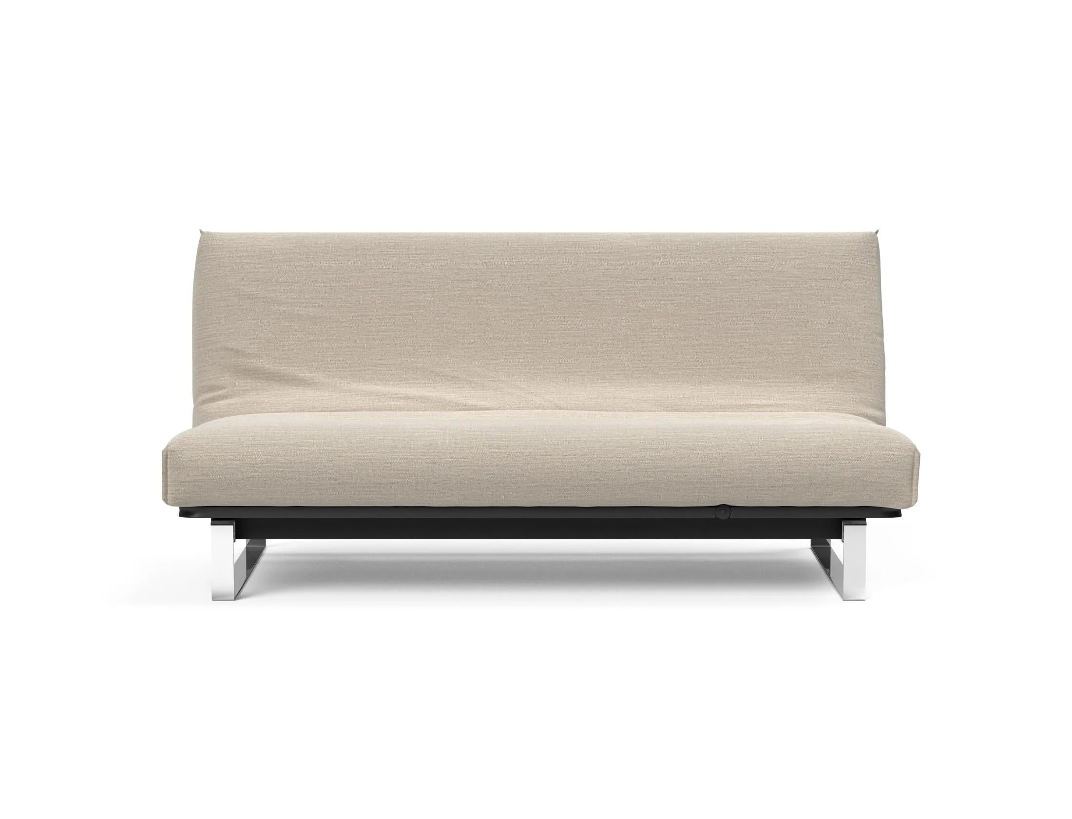 Entdecken Sie das Minimum Bettsofa 140 Nordic Cover von Innovation Living: stilvolles skandinavisches Design, komfortable Soft Spring Matratze und vielseitige Nutzungsmöglichkeiten.