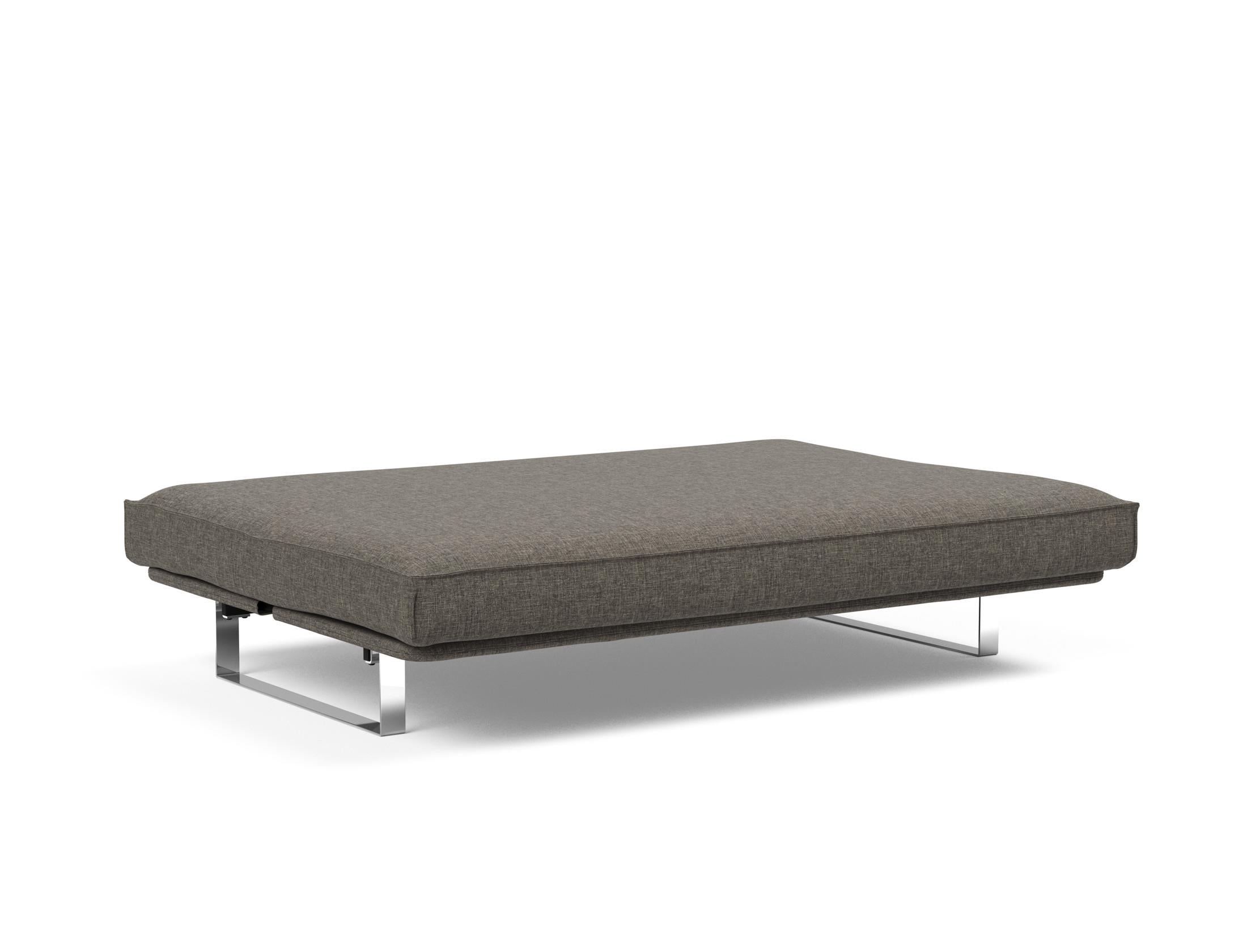 Erleben Sie das Minimum Bettsofa 140 Sharp Plus von Innovation Living – stilvolles Design mit Soft Spring Bezug für höchsten Komfort und erholsame Nächte.