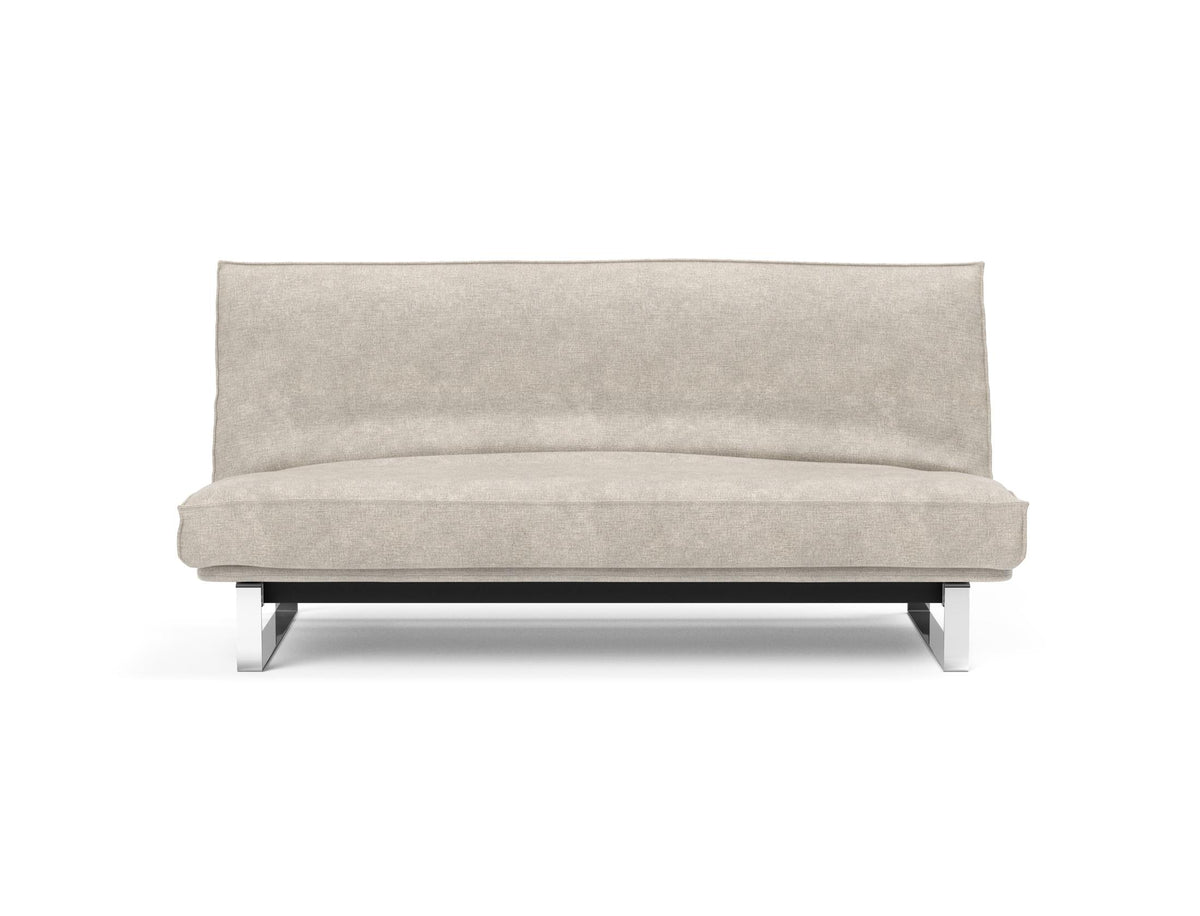 Minimum Bettsofa 140 Sharp Plus Cover mit Gestellbezug Soft Spring in 280 Avella Sand präsentiert im Onlineshop von KAQTU Design AG. Bettsofa ist von Innovation Living