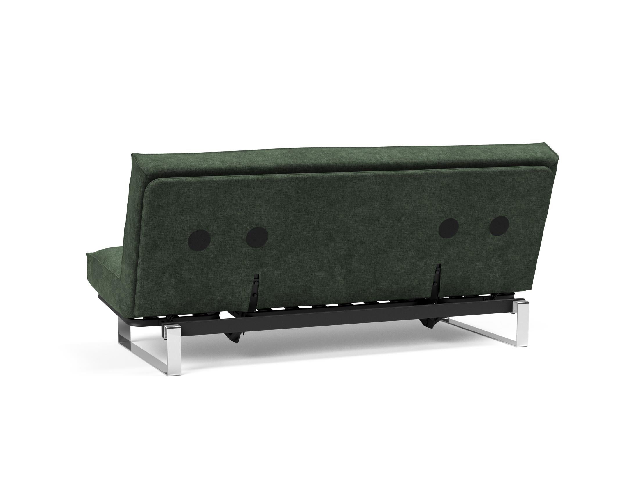 Entdecken Sie das Minimum Bettsofa 140 Sharp Plus Cover Soft Spring von Innovation Living – eine perfekte Kombination aus modernem Stil und vielseitiger Nutzung.