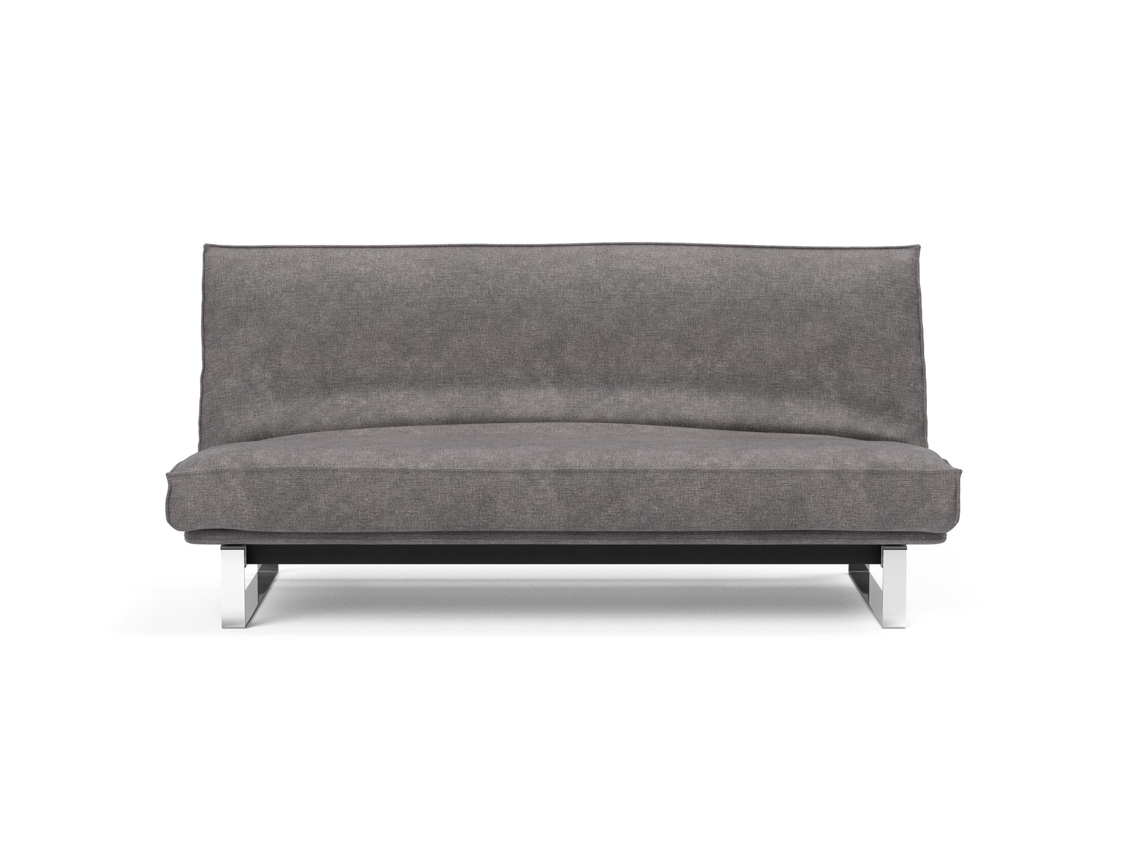 Erleben Sie das Minimum Bettsofa 140 Sharp Plus Cover von Innovation Living – stilvoll, vielseitig und mit bequemer Soft Spring Polsterung für besten Schlafkomfort.