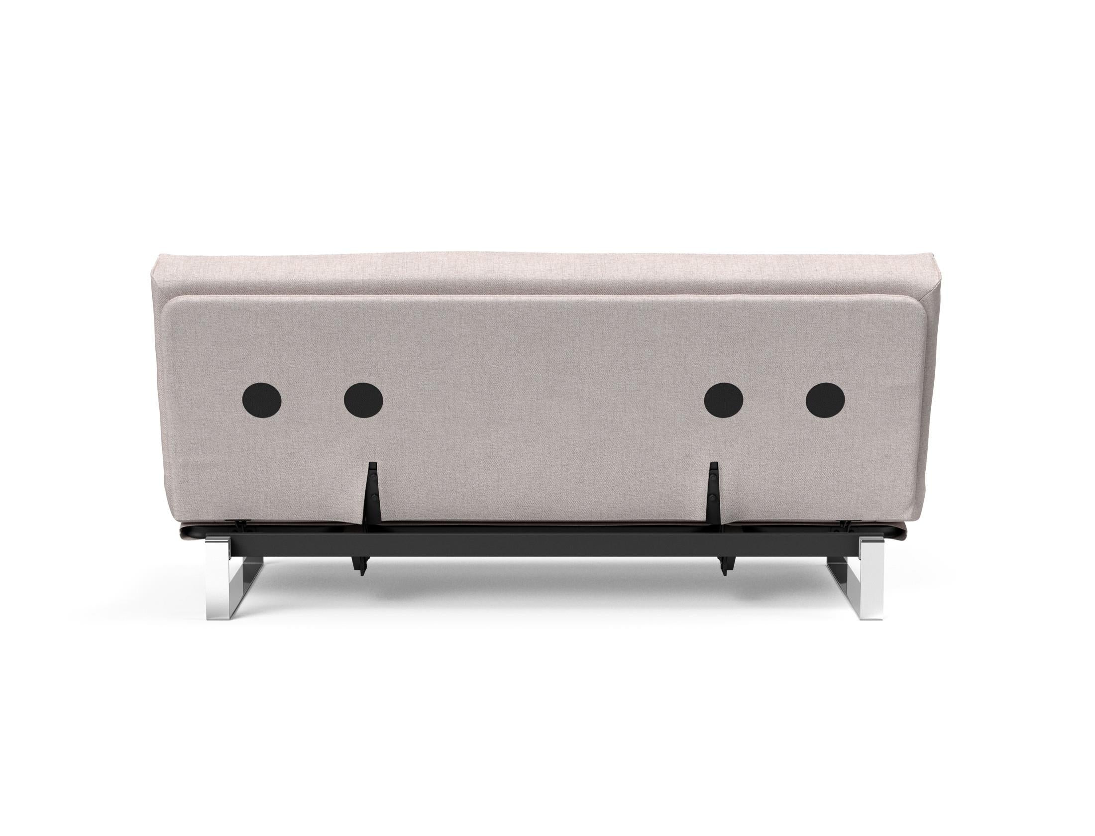 Entdecken Sie das Minimum Bettsofa 140 Sharp Plus Cover von Innovation Living – elegant, funktional und mit hochwertiger Soft Spring Polsterung für erholsame Nächte.