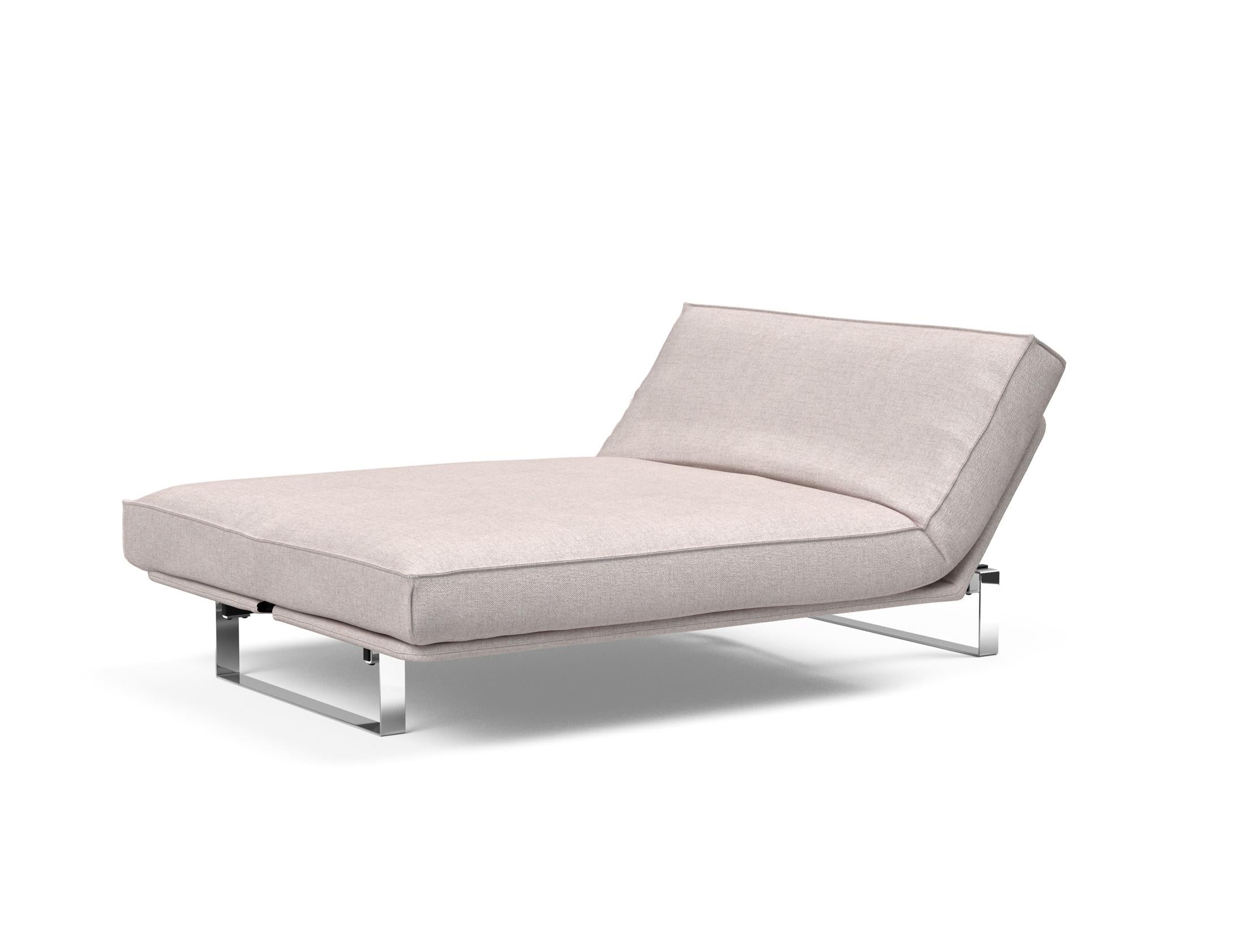 Erleben Sie das Minimum Bettsofa 140 Sharp Plus Cover von Innovation Living – stilvoll, vielseitig und mit bequemer Soft Spring Polsterung für besten Schlafkomfort.
