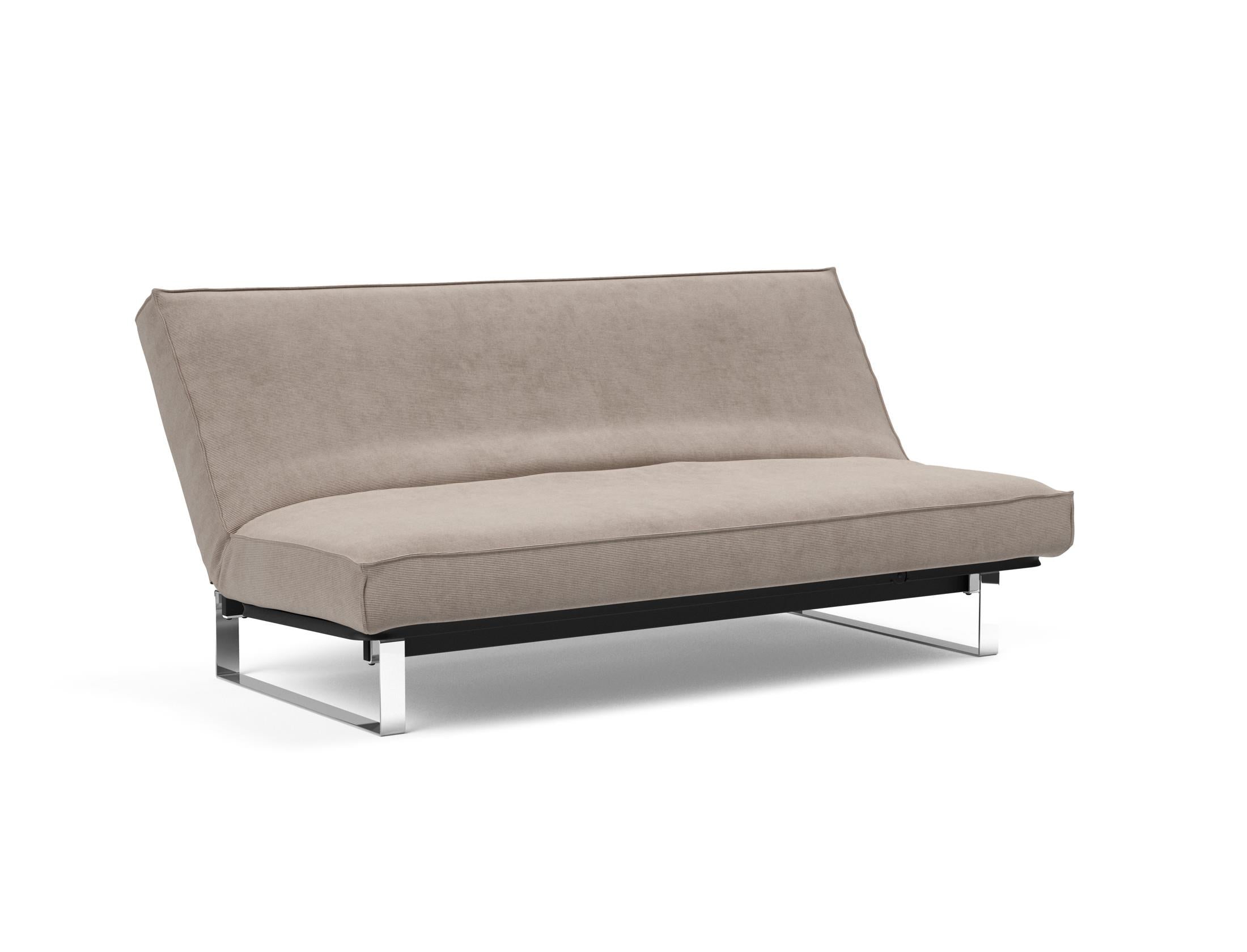 Entdecken Sie das Minimum Bettsofa 140 Sharp Plus Cover Soft Spring von Innovation Living – eine perfekte Kombination aus modernem Stil und vielseitiger Nutzung.