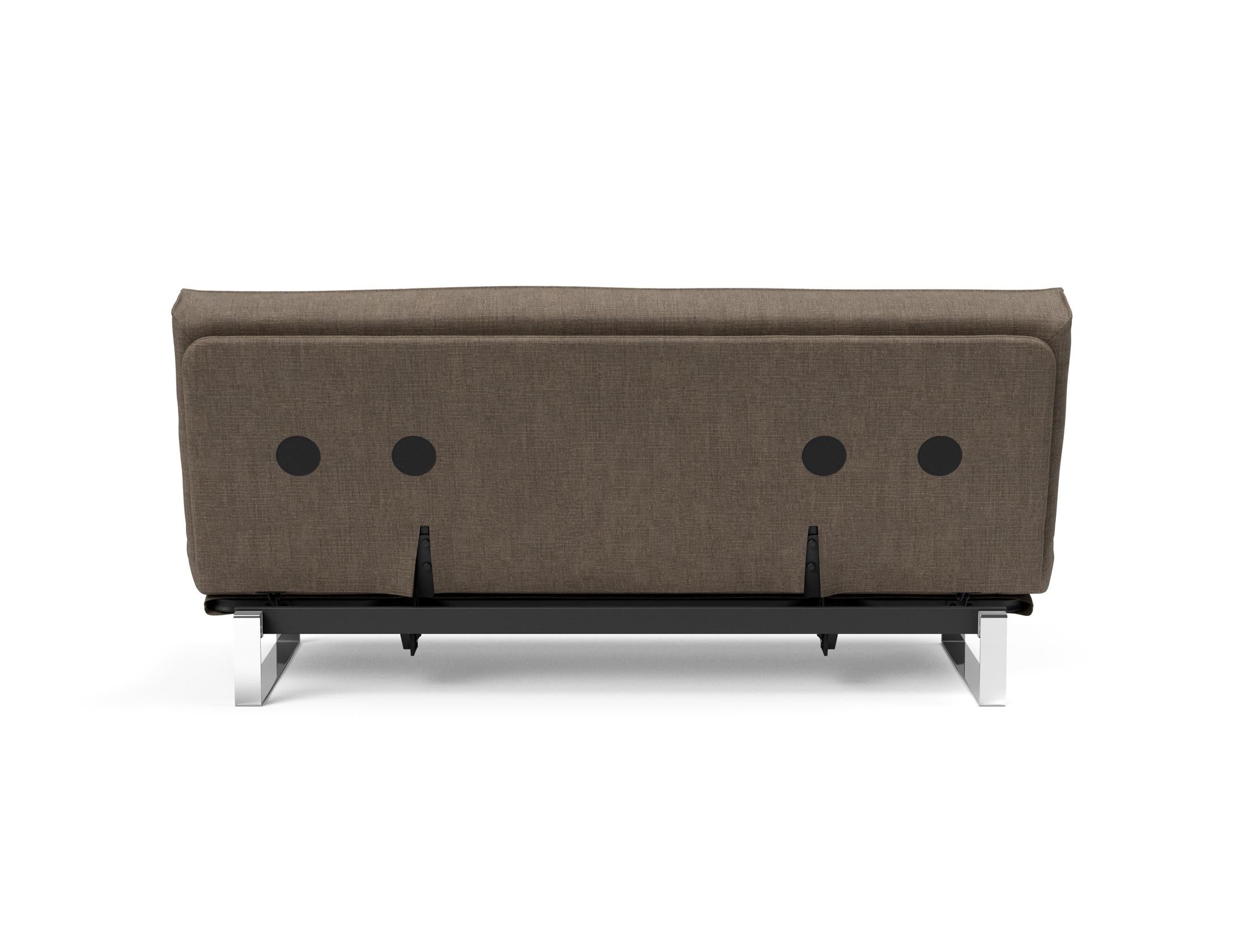 Erleben Sie das Minimum Bettsofa 140 Sharp Plus Cover von Innovation Living – stilvoll, vielseitig und mit bequemer Soft Spring Polsterung für besten Schlafkomfort.