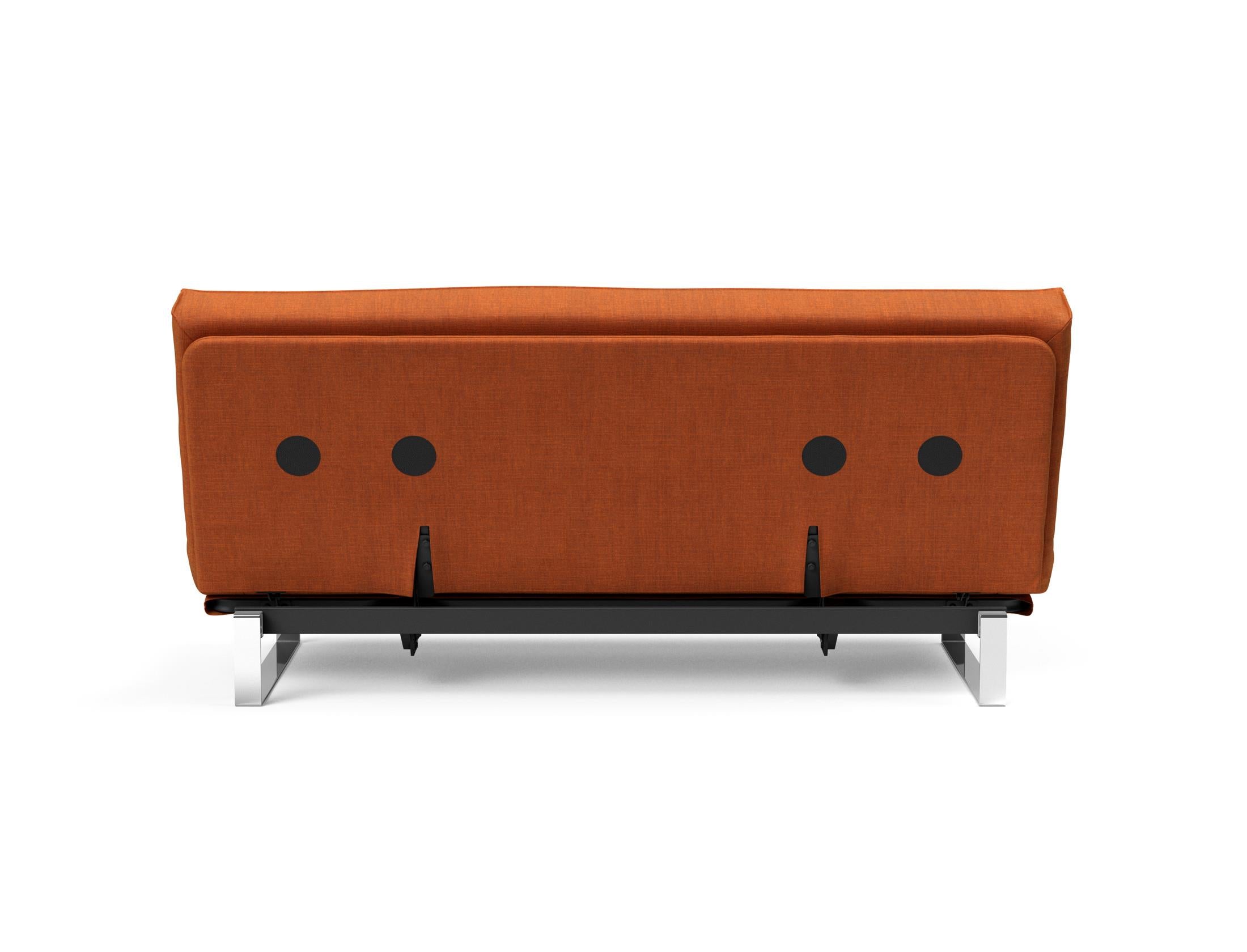 Entdecken Sie das Minimum Bettsofa 140 Sharp Plus Cover von Innovation Living – elegant, funktional und mit hochwertiger Soft Spring Polsterung für erholsame Nächte.