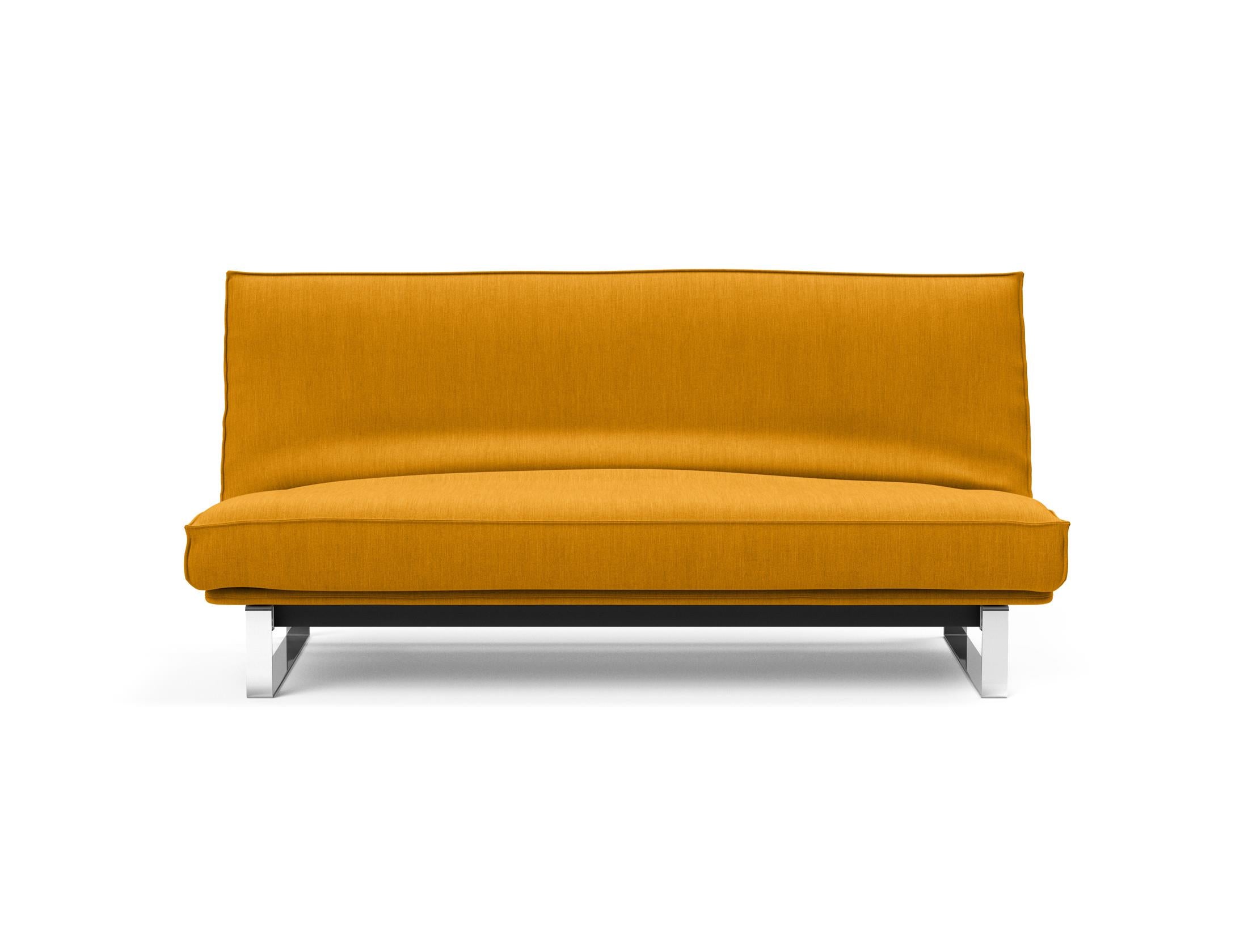 Erleben Sie das Minimum Bettsofa 140 Sharp Plus Cover von Innovation Living – stilvoll, vielseitig und mit bequemer Soft Spring Polsterung für besten Schlafkomfort.