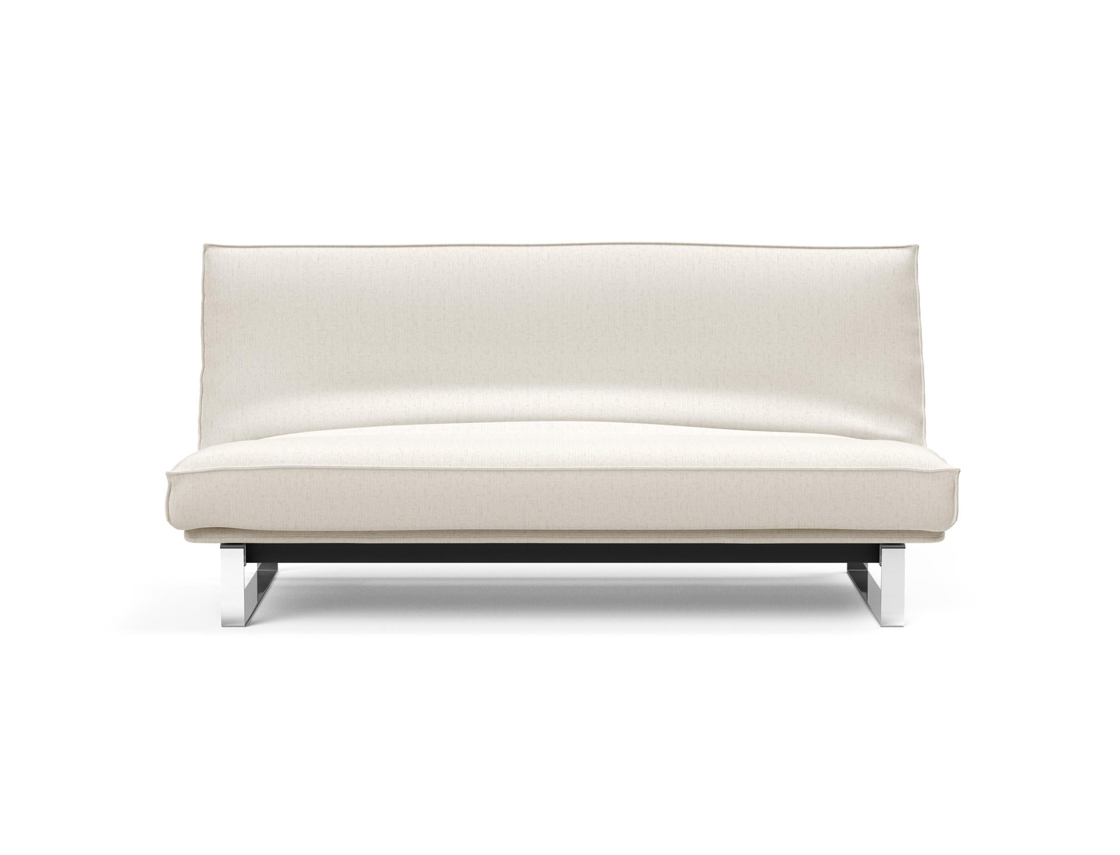 Entdecken Sie das Minimum Bettsofa 140 Sharp Plus Cover von Innovation Living – elegant, funktional und mit hochwertiger Soft Spring Polsterung für erholsame Nächte.