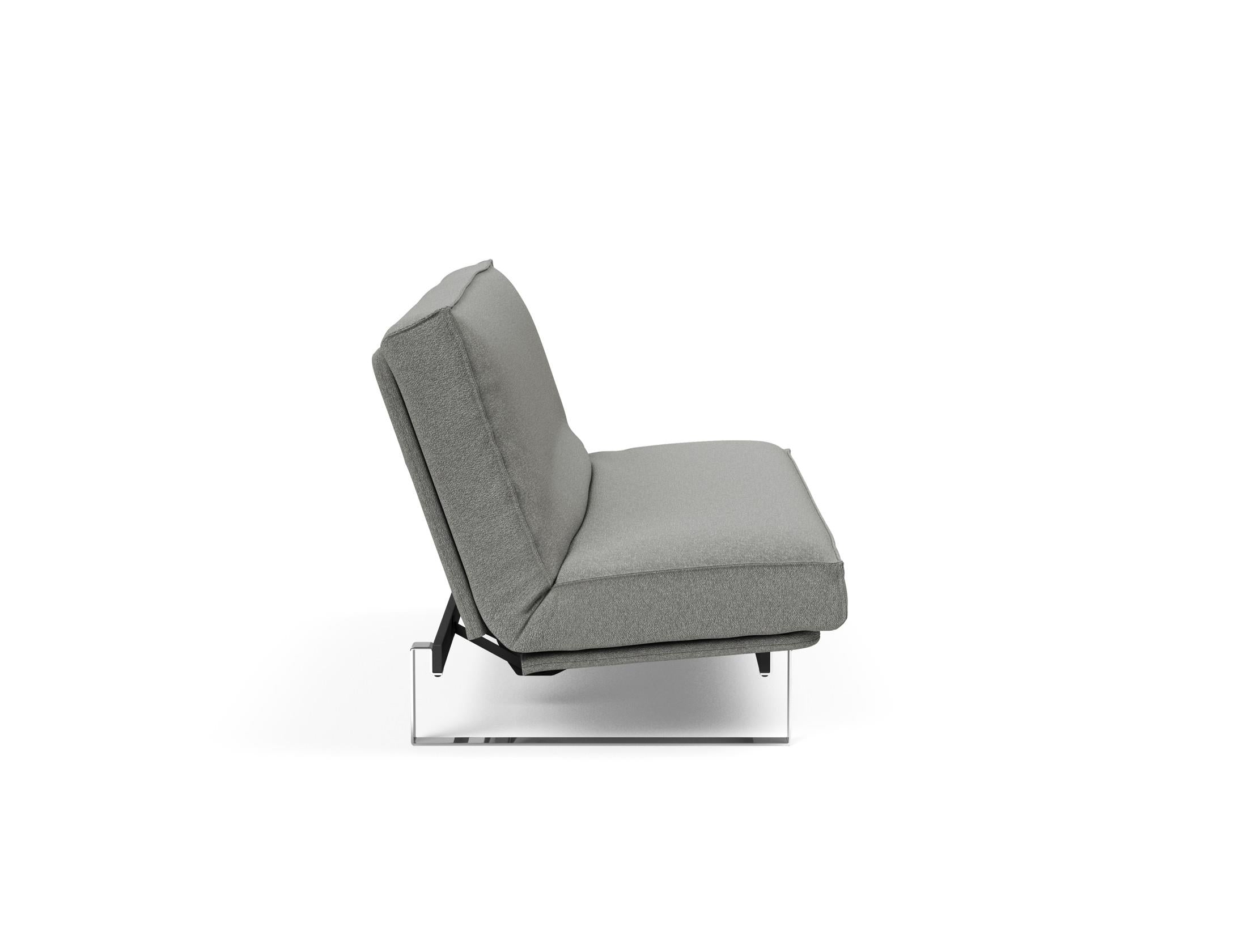 Entdecken Sie das Minimum Bettsofa 140 Sharp Plus Cover von Innovation Living – elegant, funktional und mit hochwertiger Soft Spring Polsterung für erholsame Nächte.