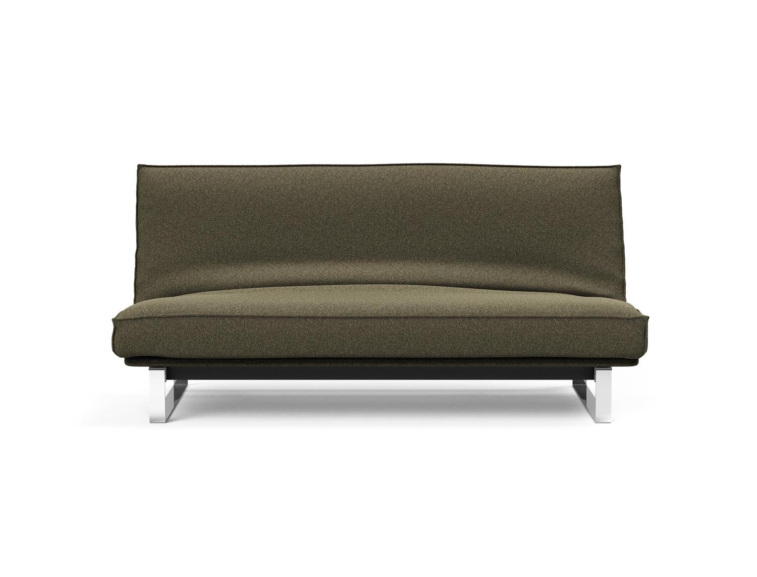 Erleben Sie das Minimum Bettsofa 140 Sharp Plus Cover von Innovation Living – stilvoll, vielseitig und mit bequemer Soft Spring Polsterung für besten Schlafkomfort.