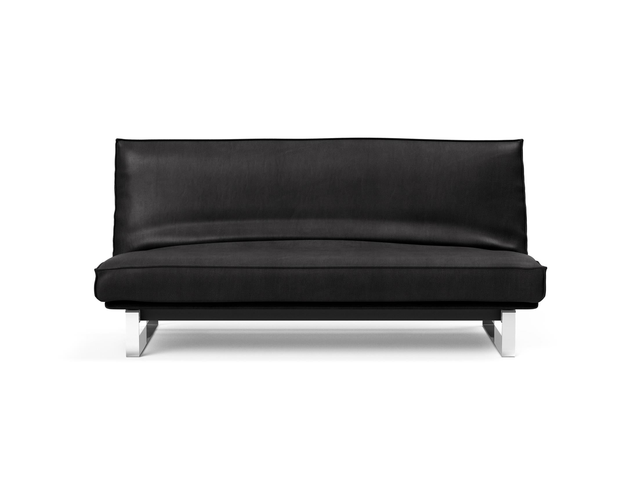 Erleben Sie das Minimum Bettsofa 140 Sharp Plus Cover von Innovation Living – stilvoll, vielseitig und mit bequemer Soft Spring Polsterung für besten Schlafkomfort.
