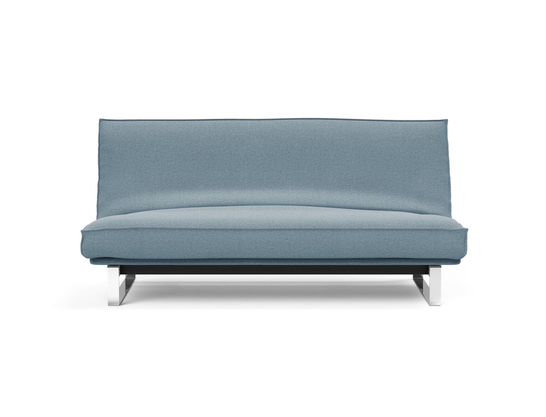Erleben Sie das Minimum Bettsofa 140 Sharp Plus Cover von Innovation Living – stilvoll, vielseitig und mit bequemer Soft Spring Polsterung für besten Schlafkomfort.