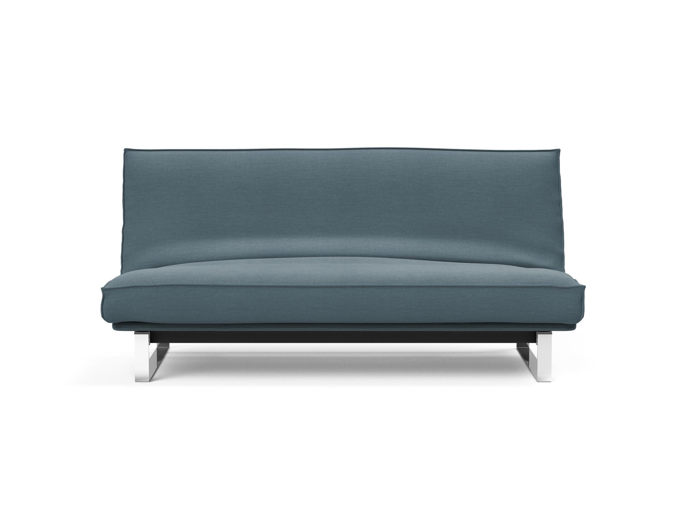 Entdecken Sie das Minimum Bettsofa 140 Sharp Plus Cover von Innovation Living – elegant, funktional und mit hochwertiger Soft Spring Polsterung für erholsame Nächte.