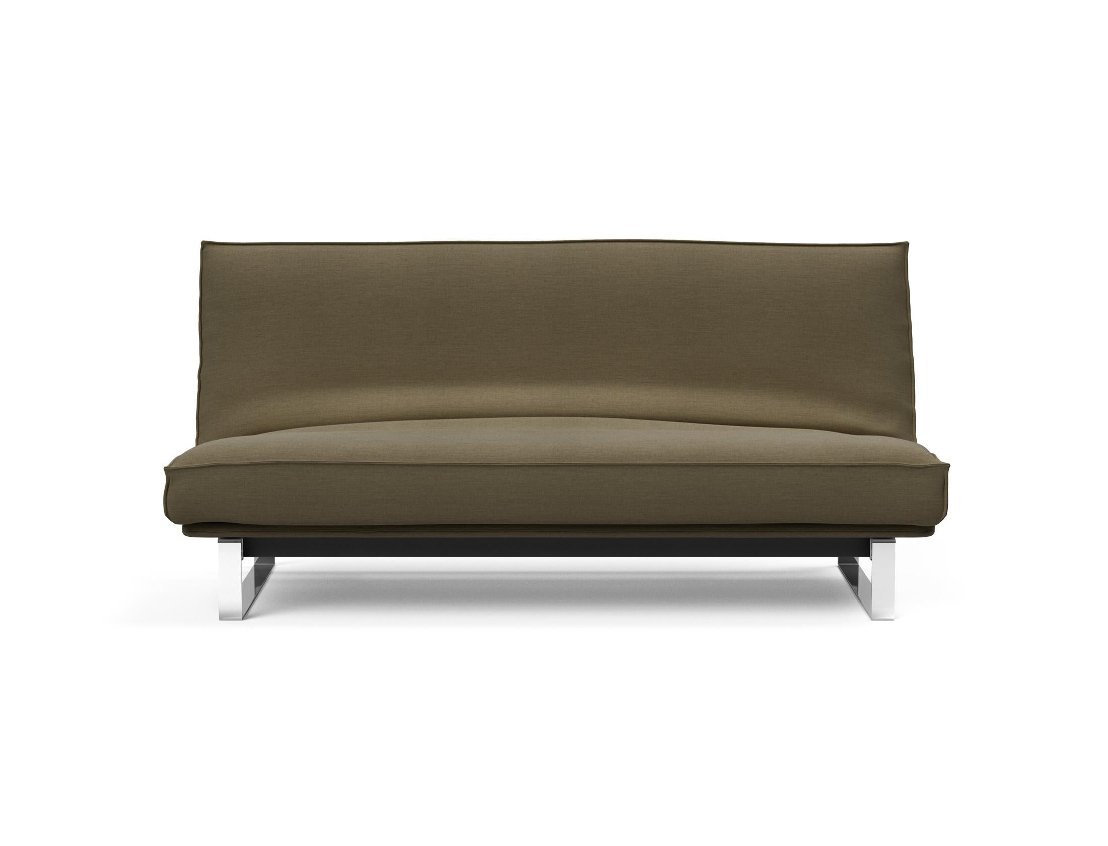 Entdecken Sie das Minimum Bettsofa 140 Sharp Plus Cover von Innovation Living – elegant, funktional und mit hochwertiger Soft Spring Polsterung für erholsame Nächte.