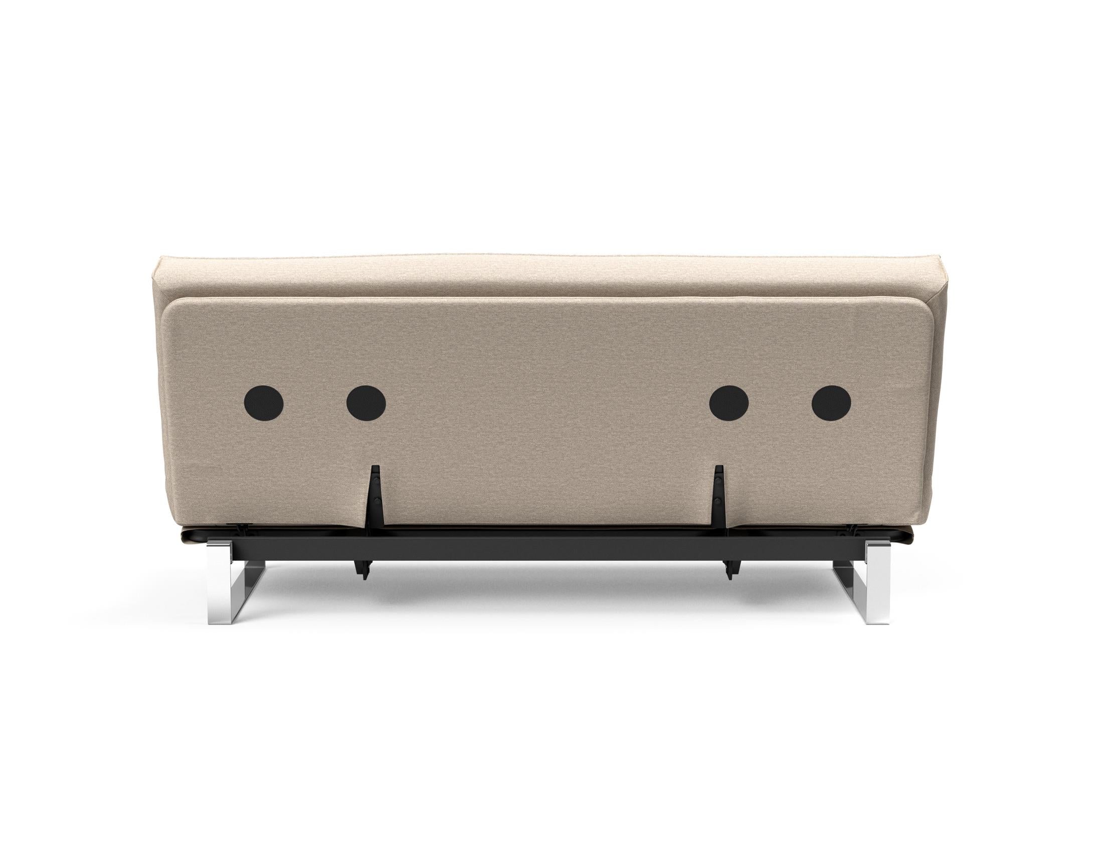 Erleben Sie das Minimum Bettsofa 140 Sharp Plus von Innovation Living – stilvoll, vielseitig und mit hochwertiger Soft Spring Polsterung für optimalen Komfort.