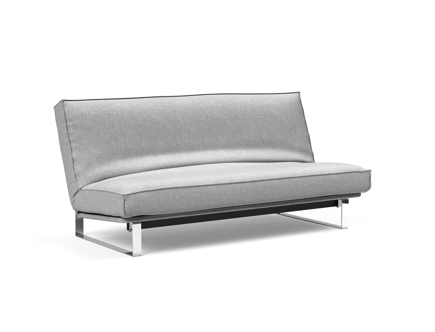 Erleben Sie das Minimum Bettsofa 140 Sharp Plus Cover von Innovation Living – stilvoll, vielseitig und mit bequemer Soft Spring Polsterung für besten Schlafkomfort.